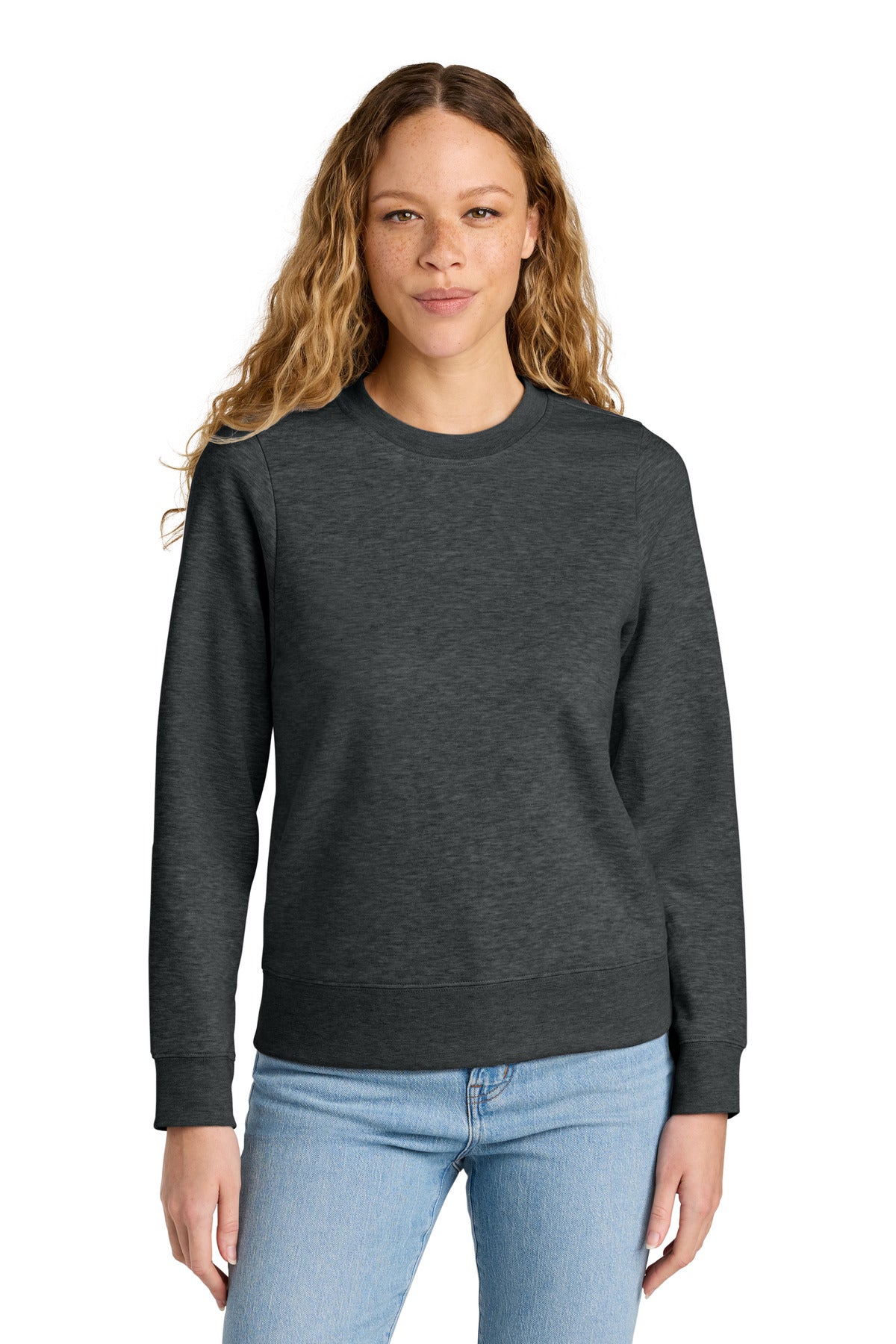 District Women's V.I.T. Fleece Crew DT6105