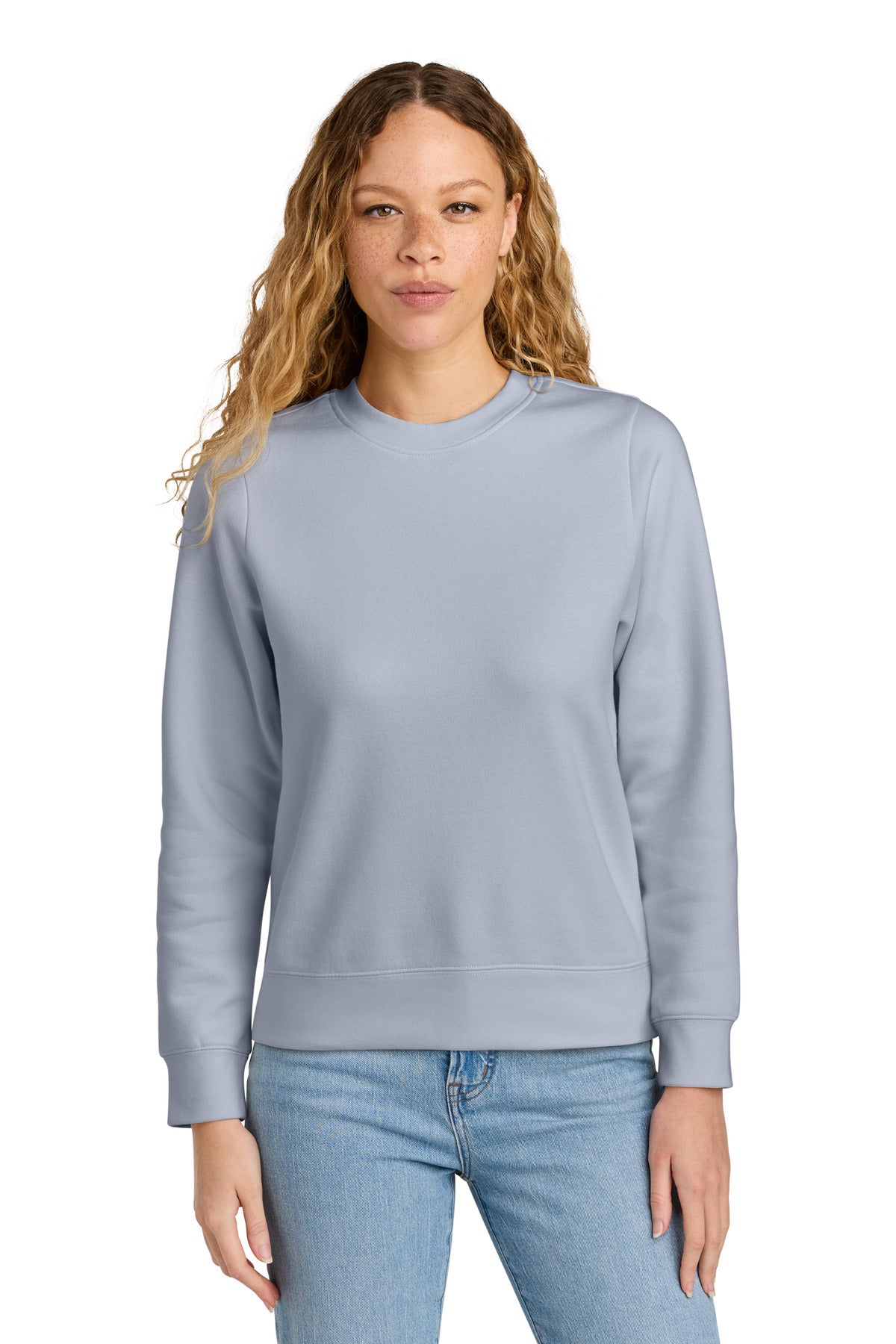 District Women's V.I.T. Fleece Crew DT6105