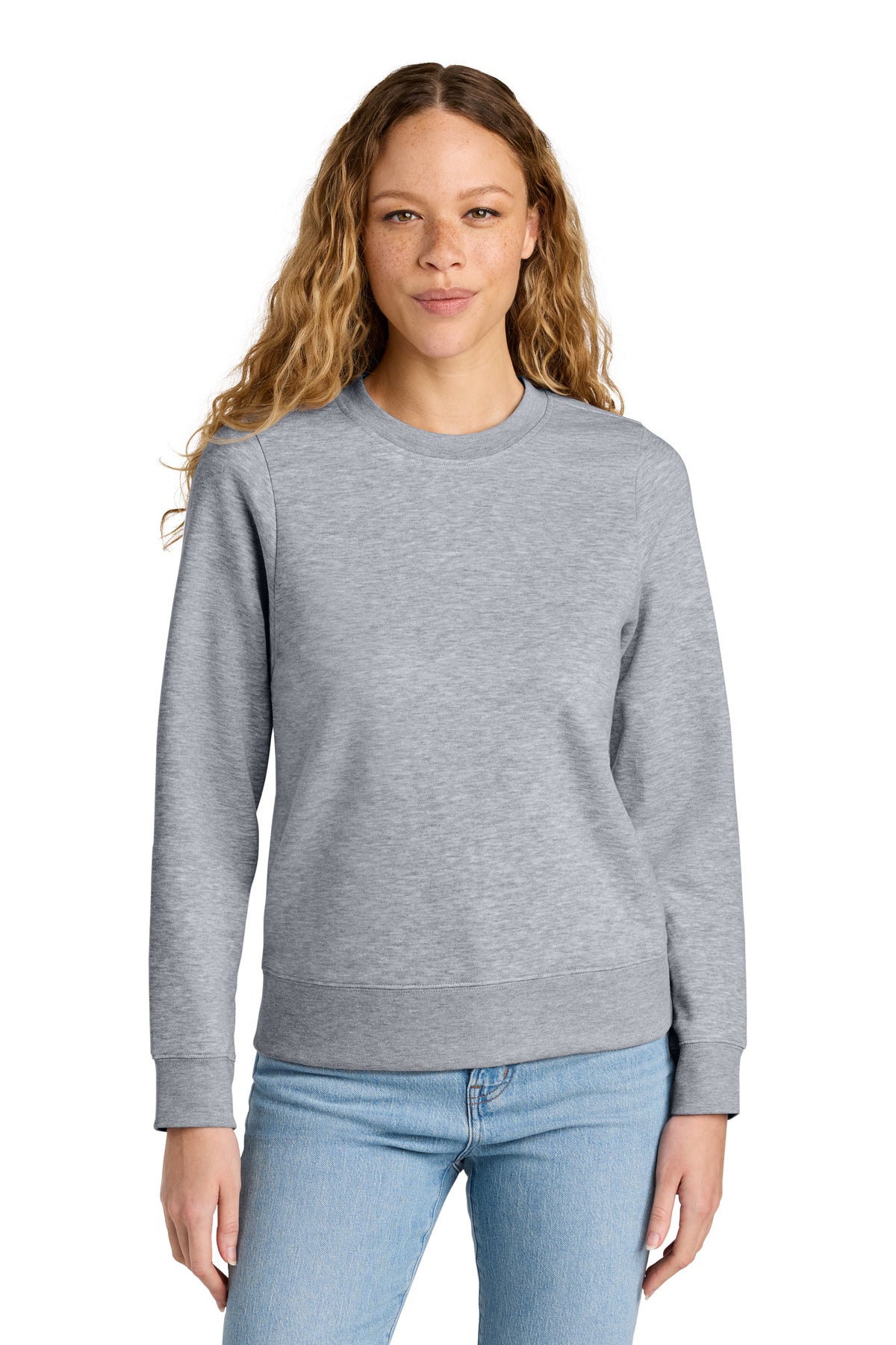 District Women's V.I.T. Fleece Crew DT6105