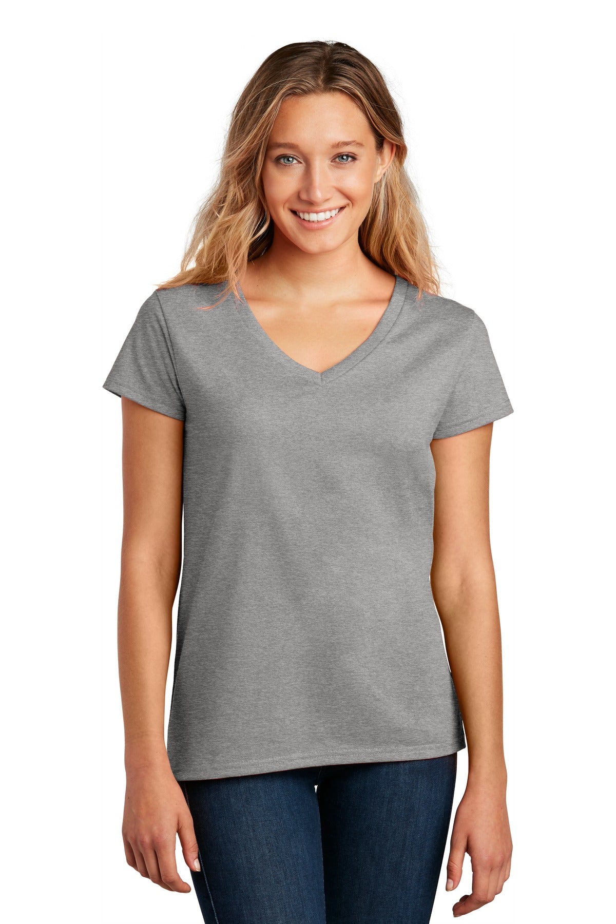 District  ®  Women's Re-Tee  ™  V-Neck DT8001