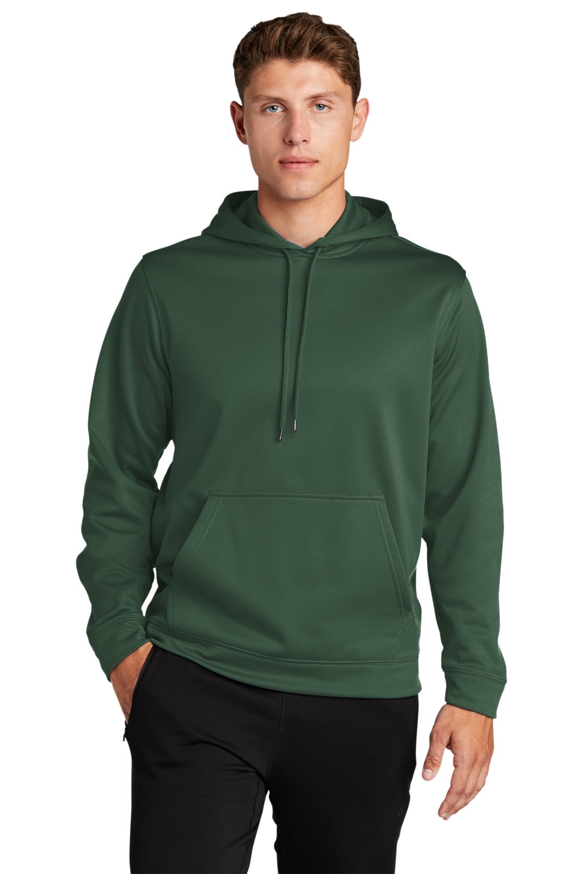 Sport-Tek ®  Sport-Wick ®  Fleece Hooded Pullover.  F244