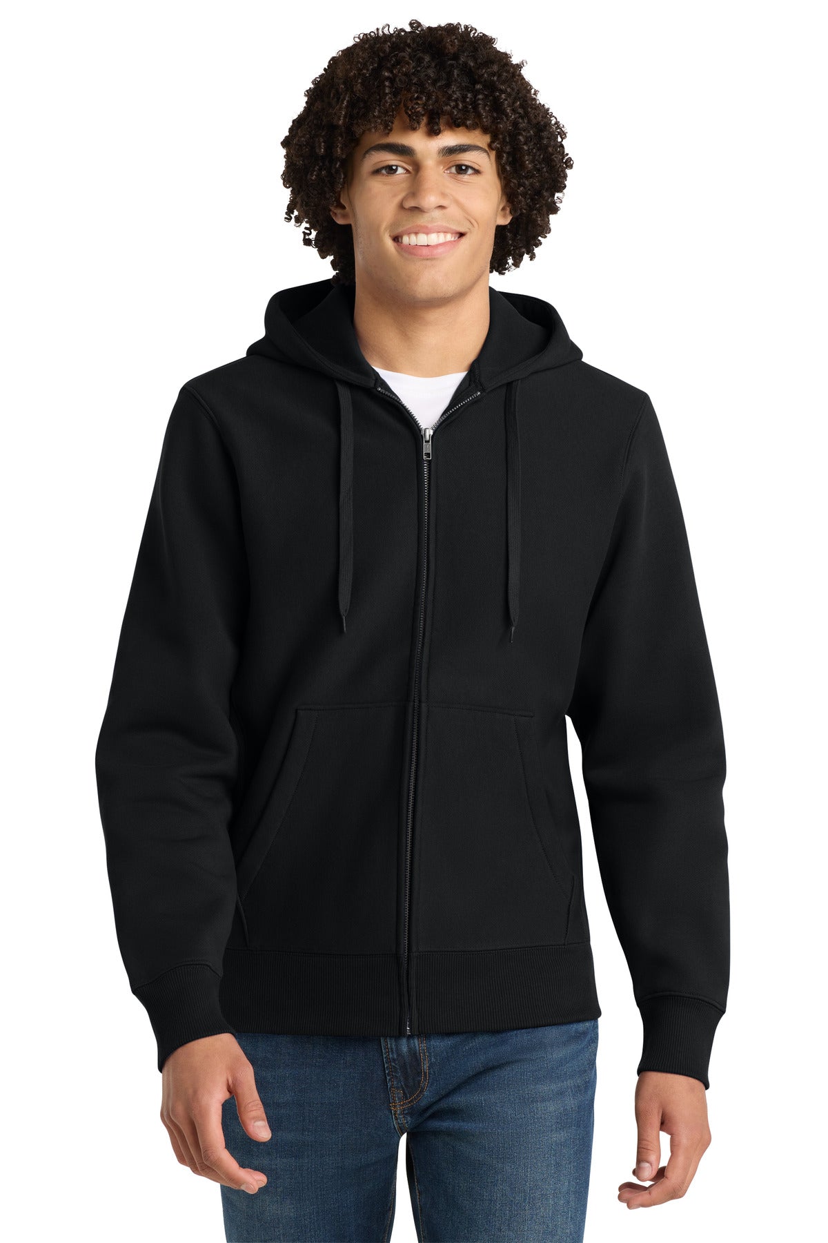 Sport-Tek Super Heavyweight Full-Zip Hooded Sweatshirt. F282