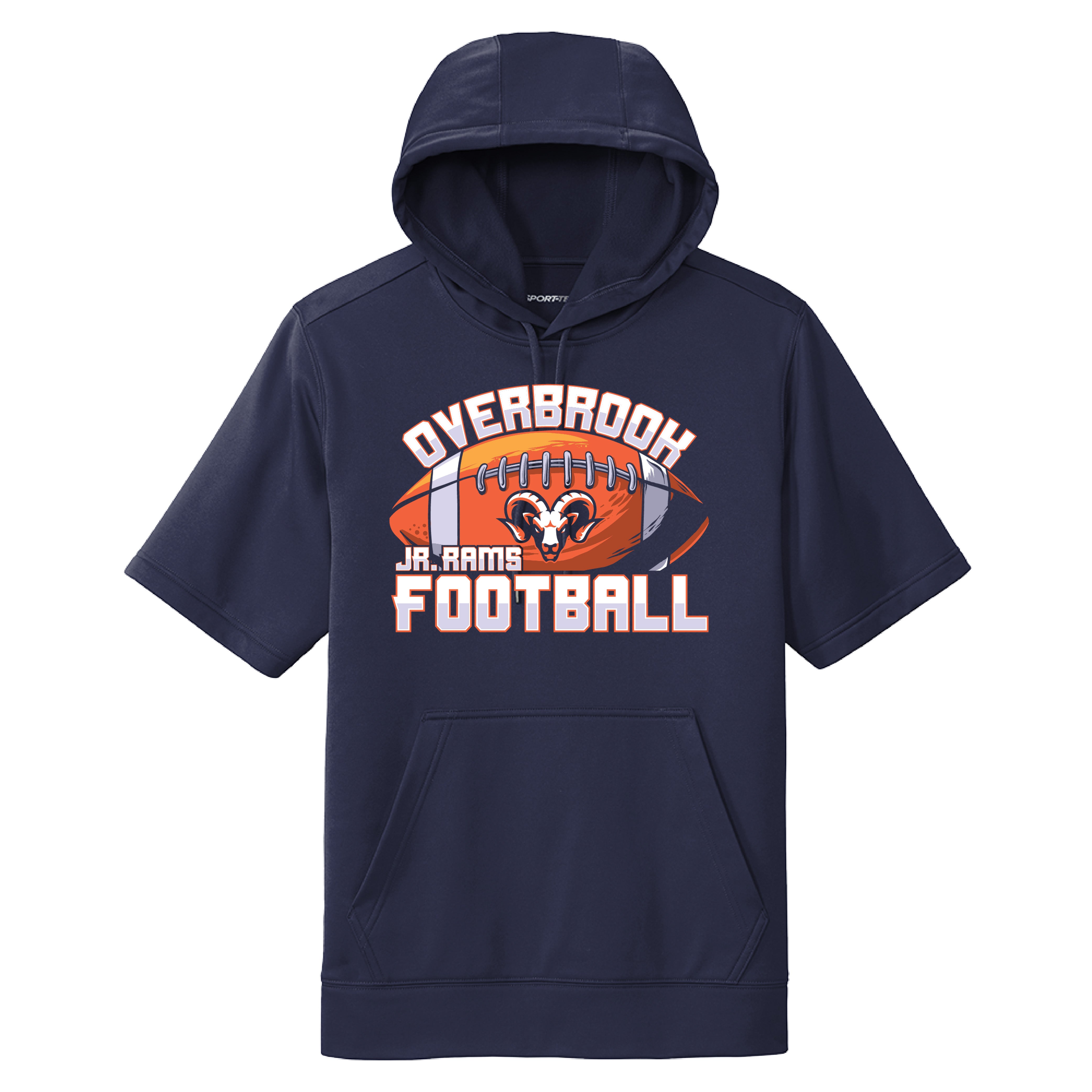 Football Shortsleeve Hoodie | PHYA