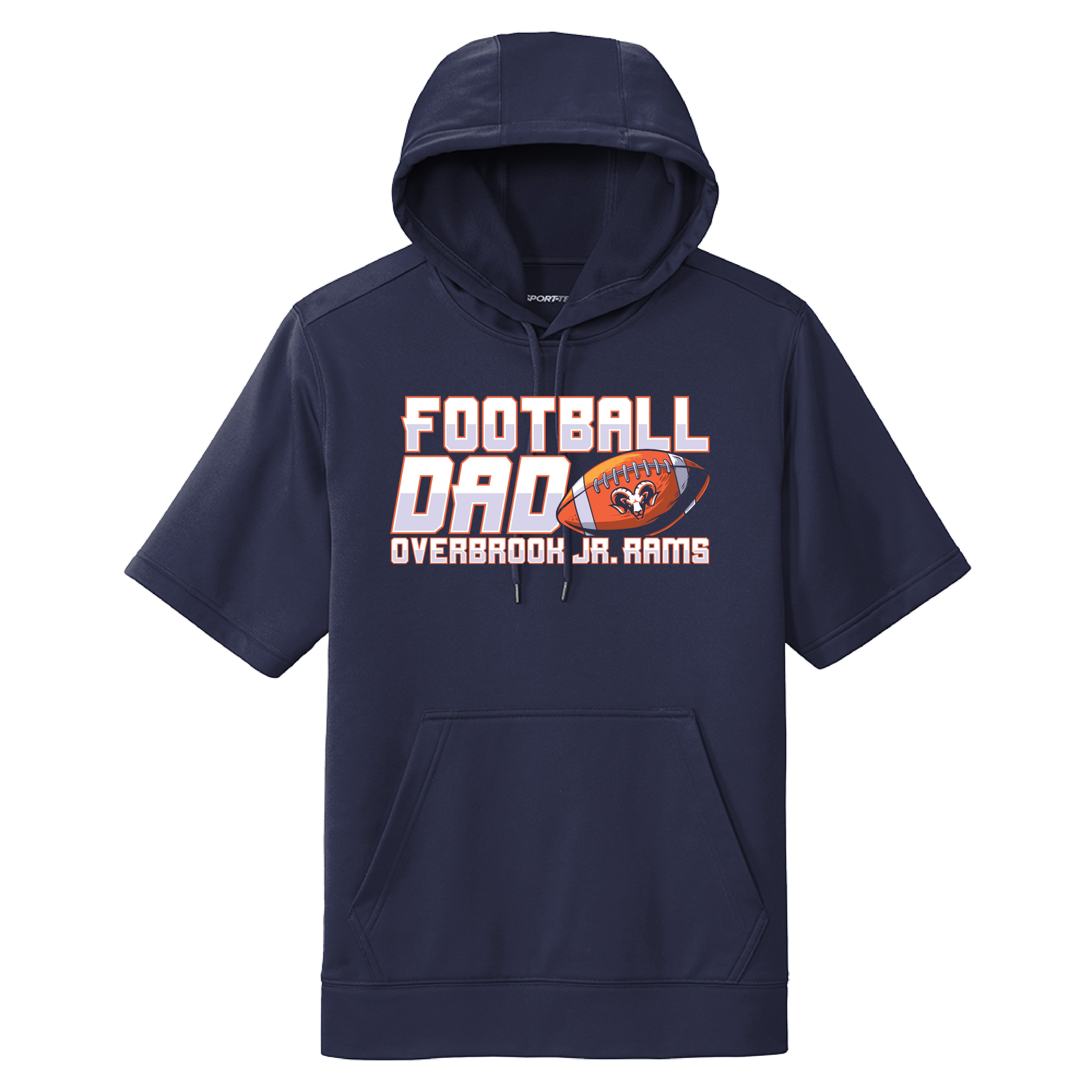 Football Dad Shortsleeve Hoodie | PHYA