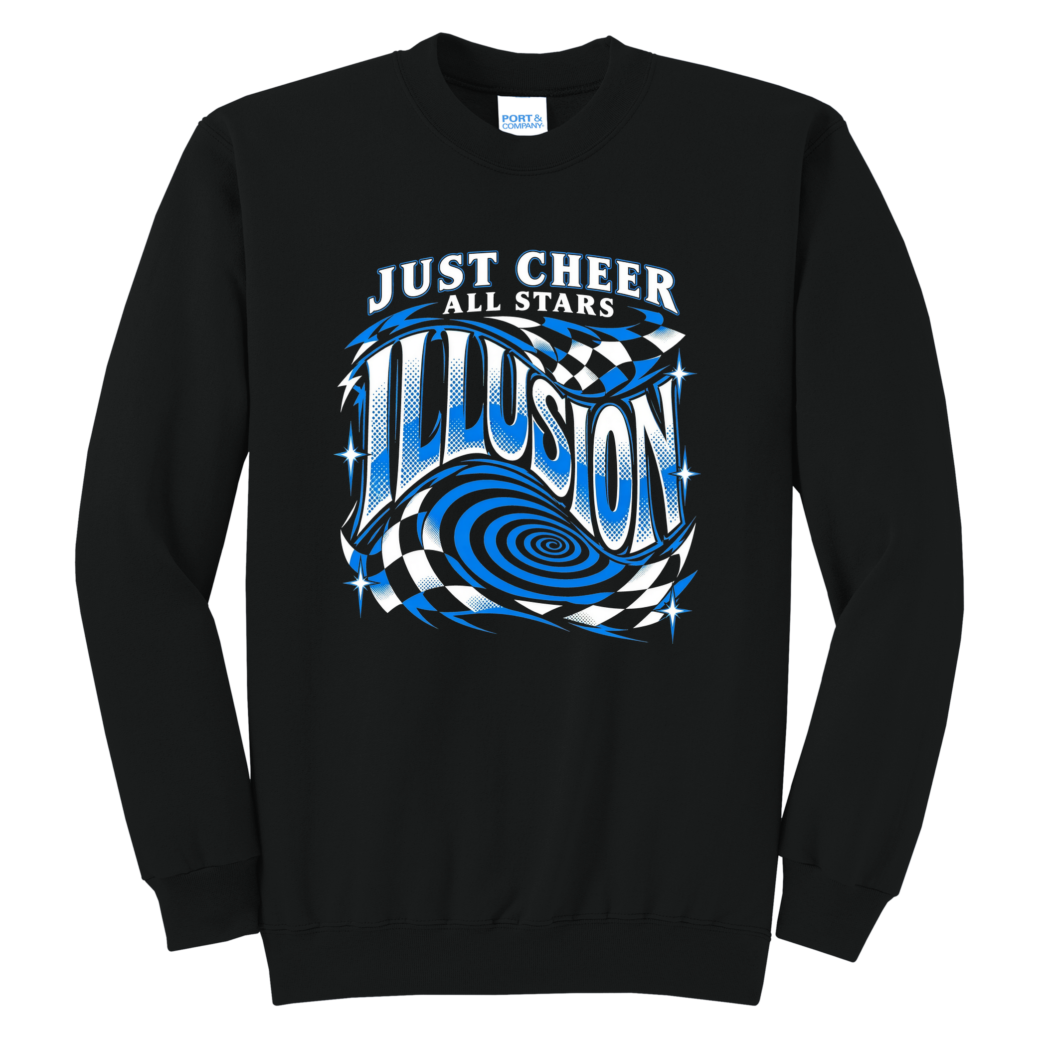 Illusion Sweatshirt - Just Cheer