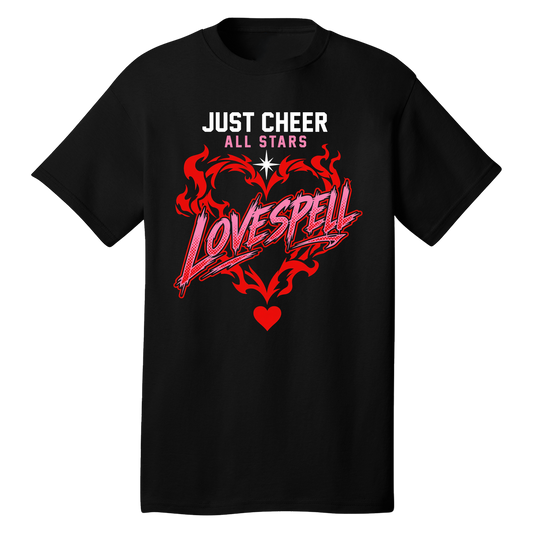 Lovespell T-Shirt - Just Cheer