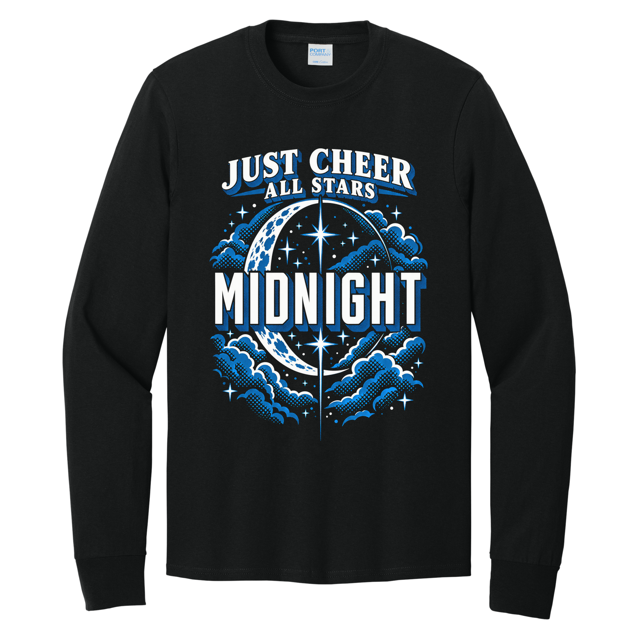 Midnight Longsleeve - Just Cheer