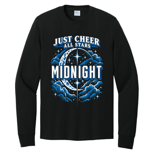 Midnight Longsleeve - Just Cheer