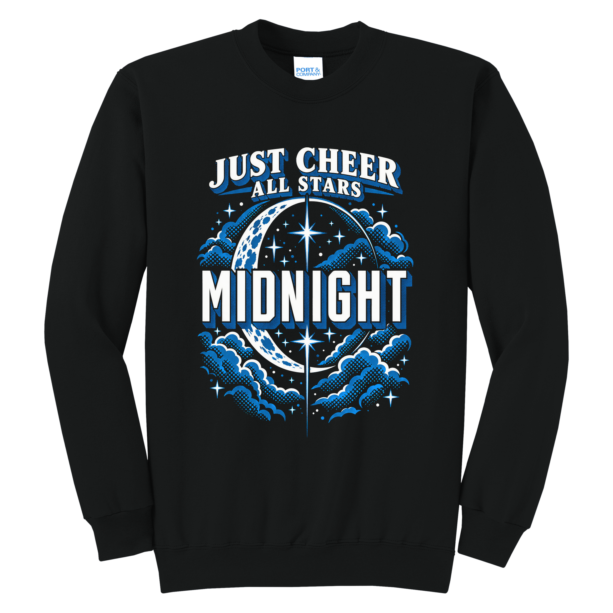 Midnight Sweatshirt - Just Cheer