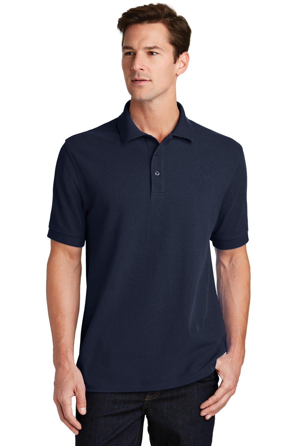 Port & Company ®  Combed Ring Spun Pique Polo. KP1500