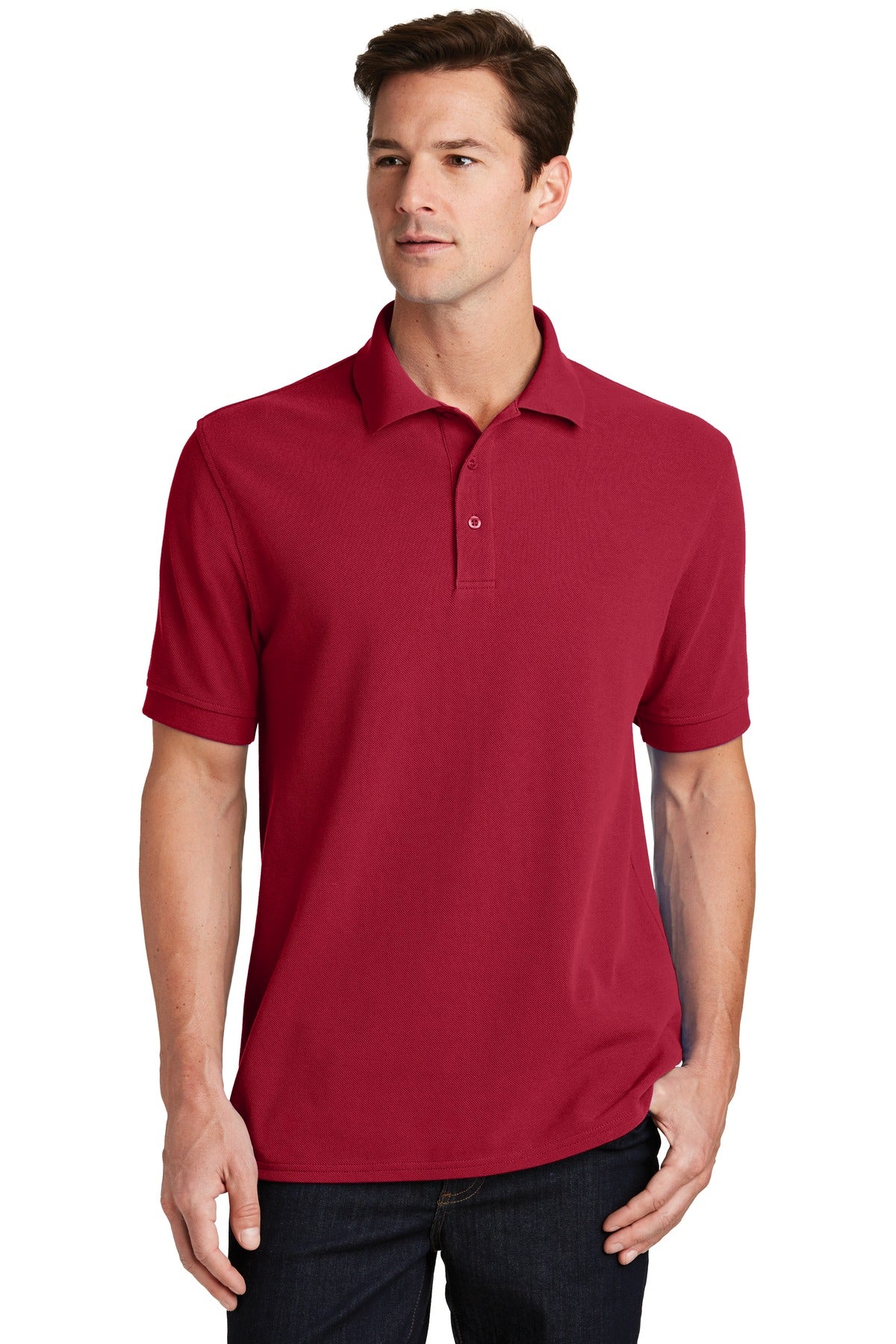 Port & Company ®  Combed Ring Spun Pique Polo. KP1500