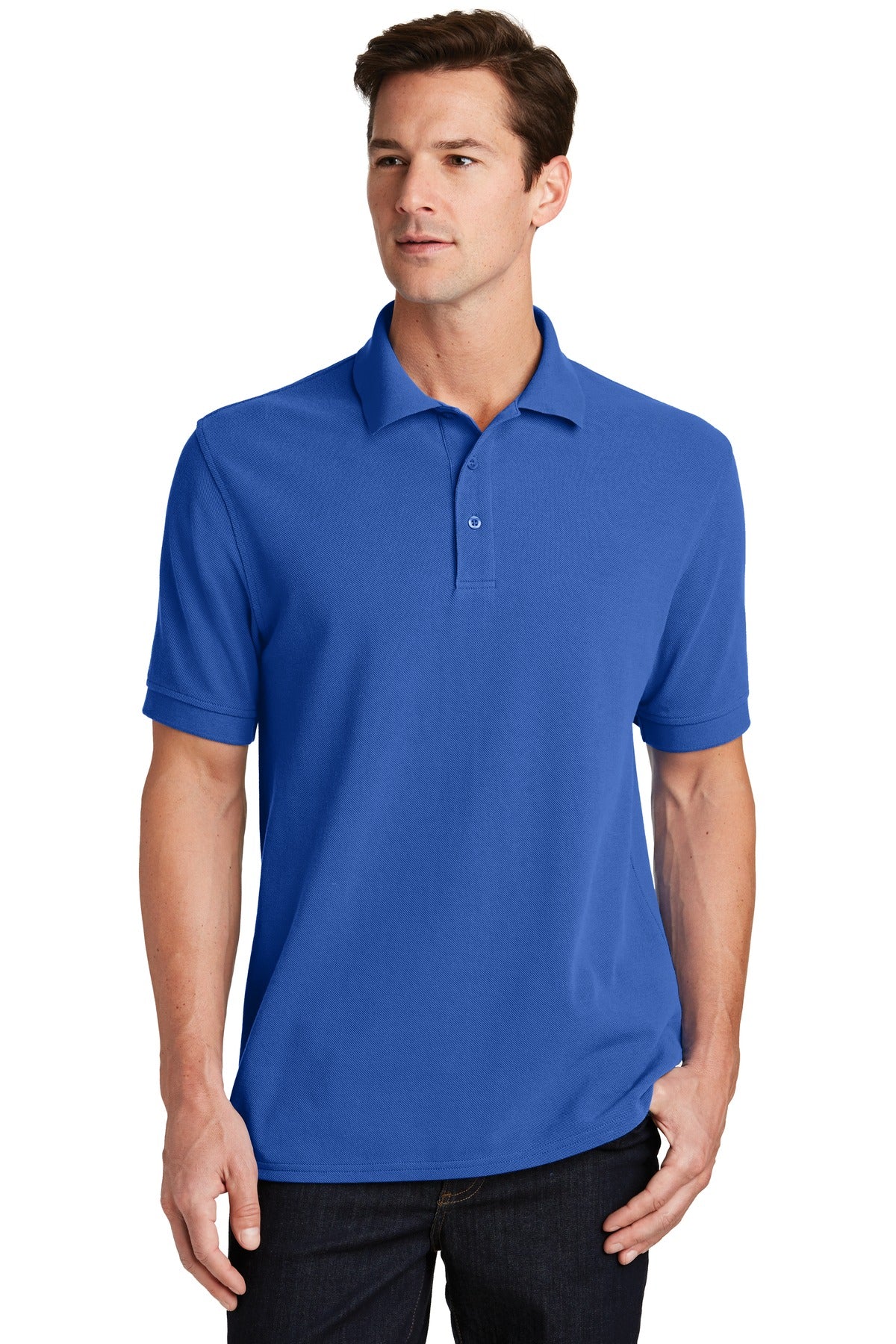 Port & Company ®  Combed Ring Spun Pique Polo. KP1500