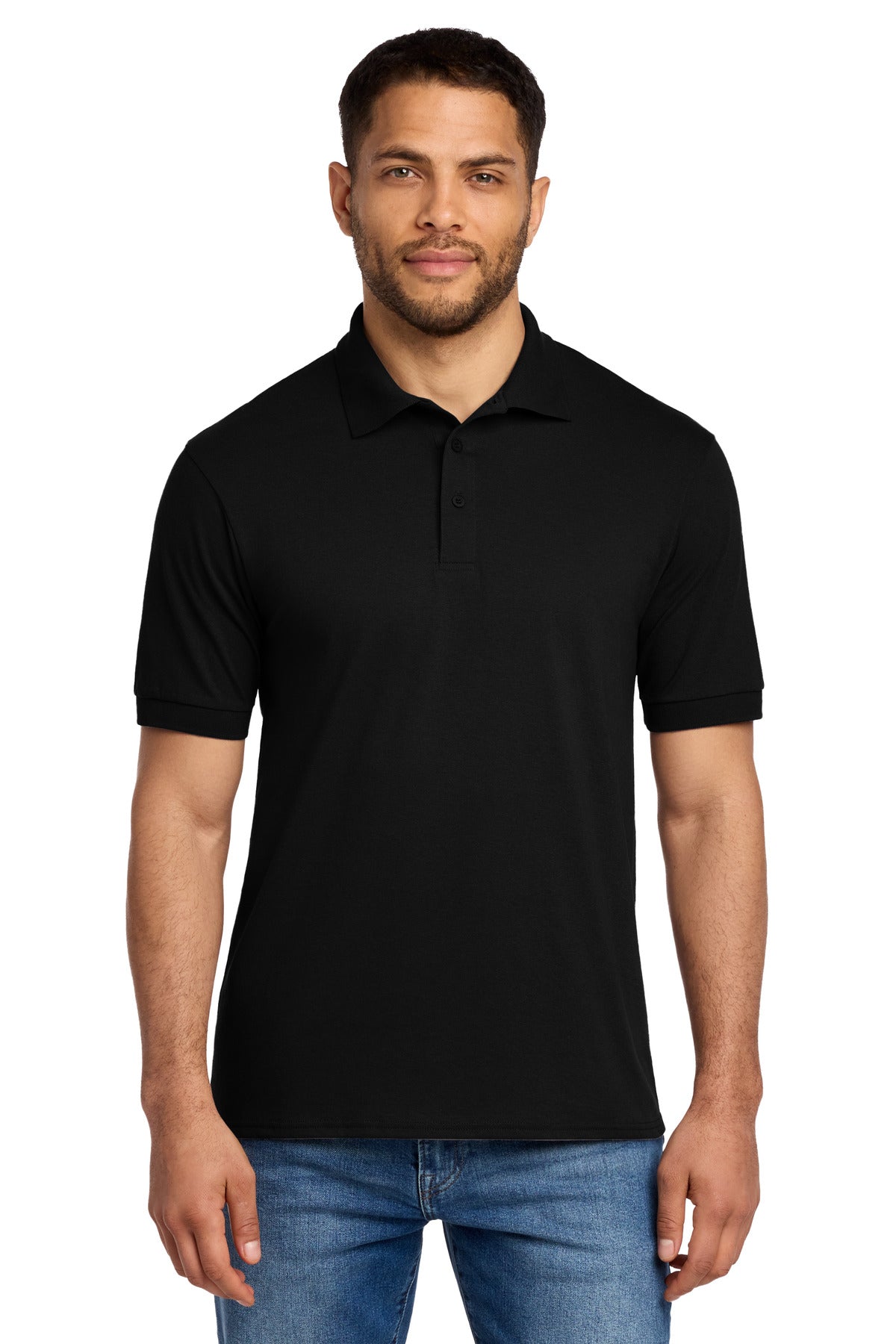 Port & Co Core Blend Jersey Knit Polo. KP55