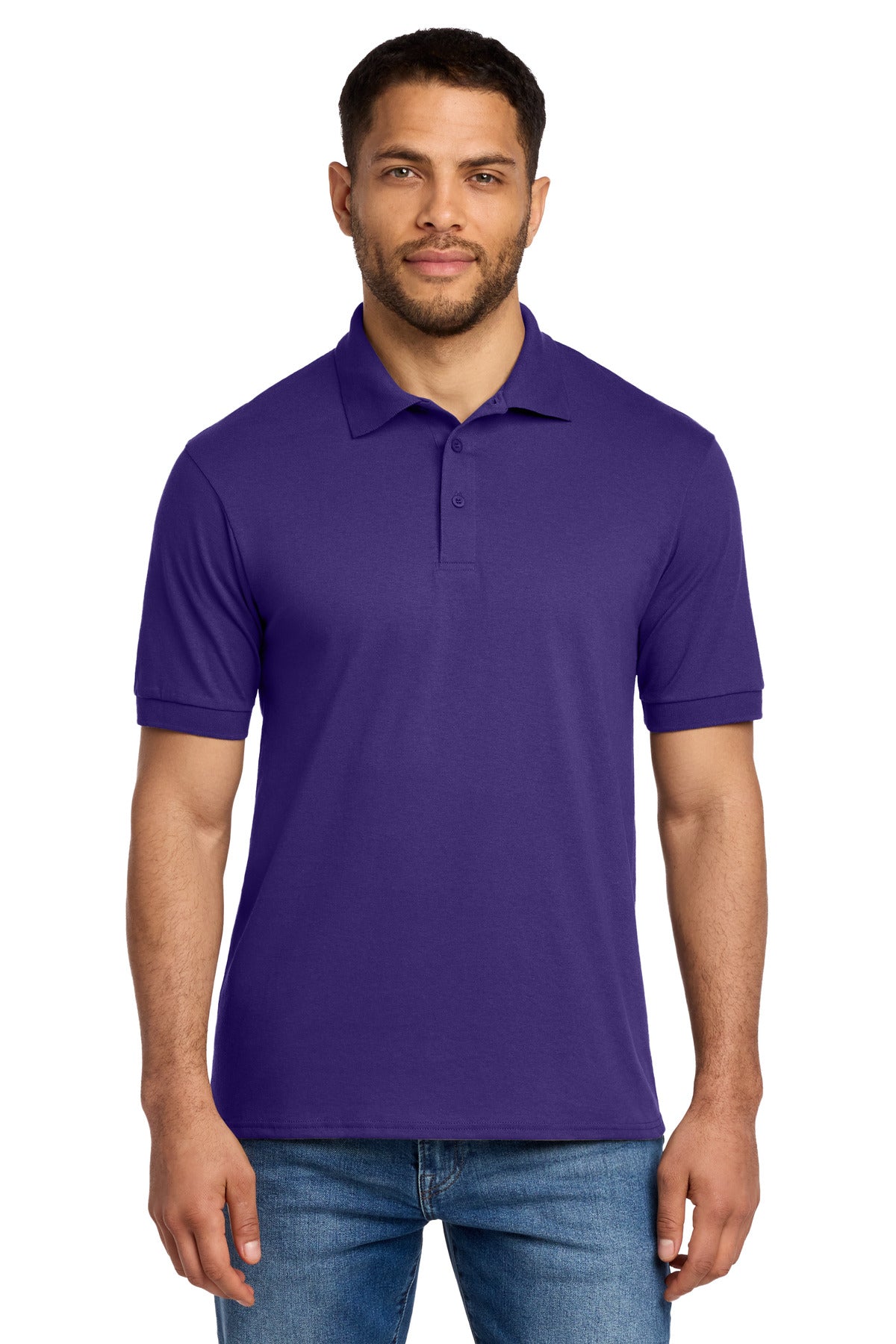 Port & Co Tall Core Blend Jersey Knit Polo. KP55T