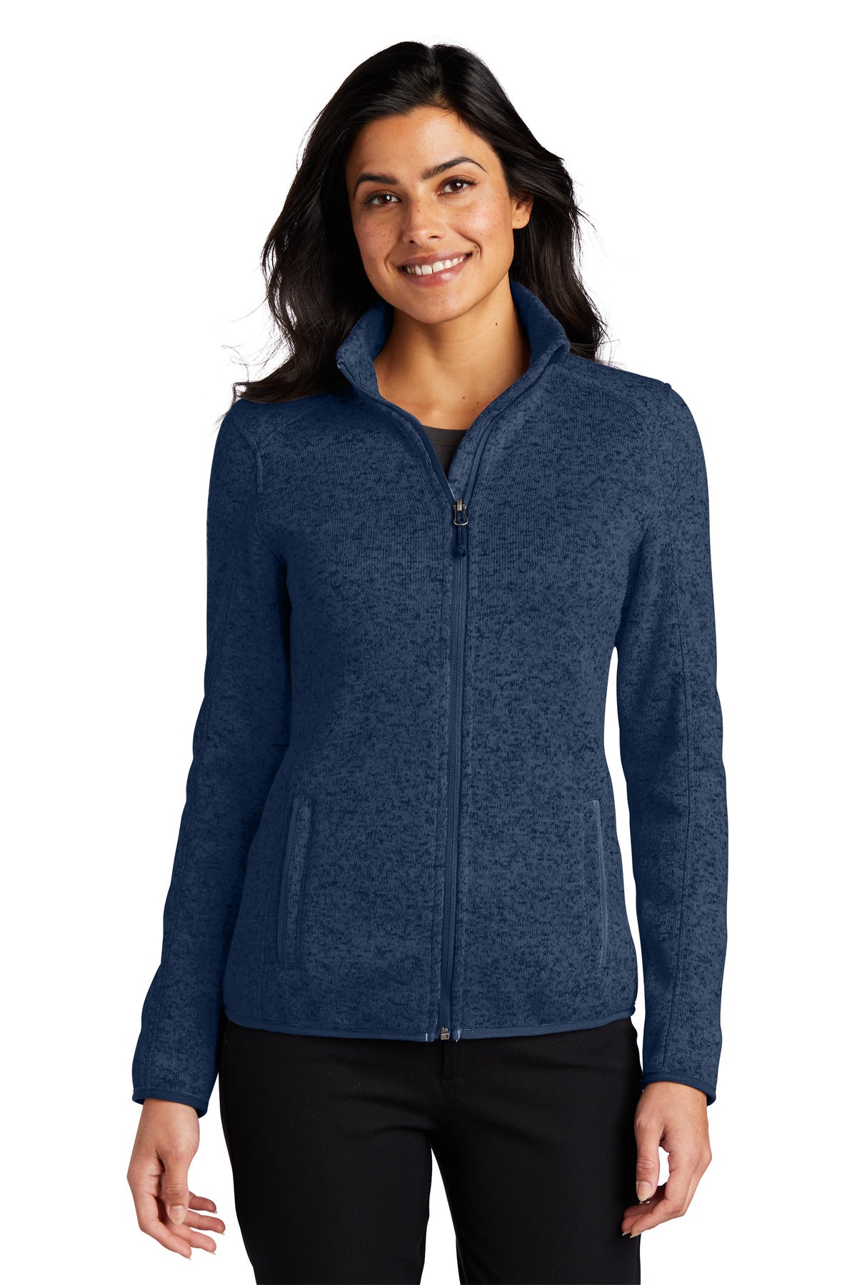 Port Authority ®  Women's Sweater Fleece Jacket. L232