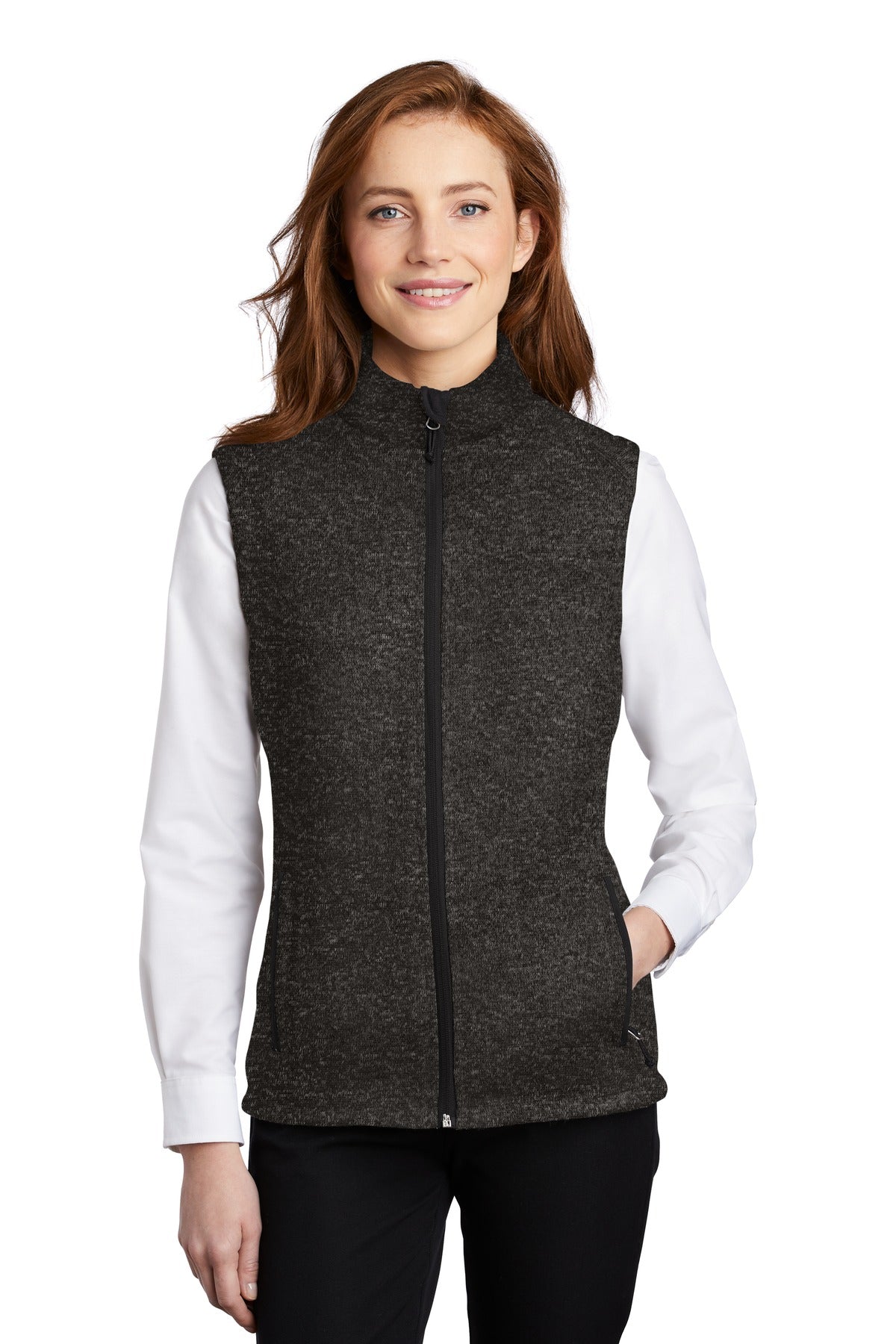 Port Authority  ®  Women's Sweater Fleece Vest L236