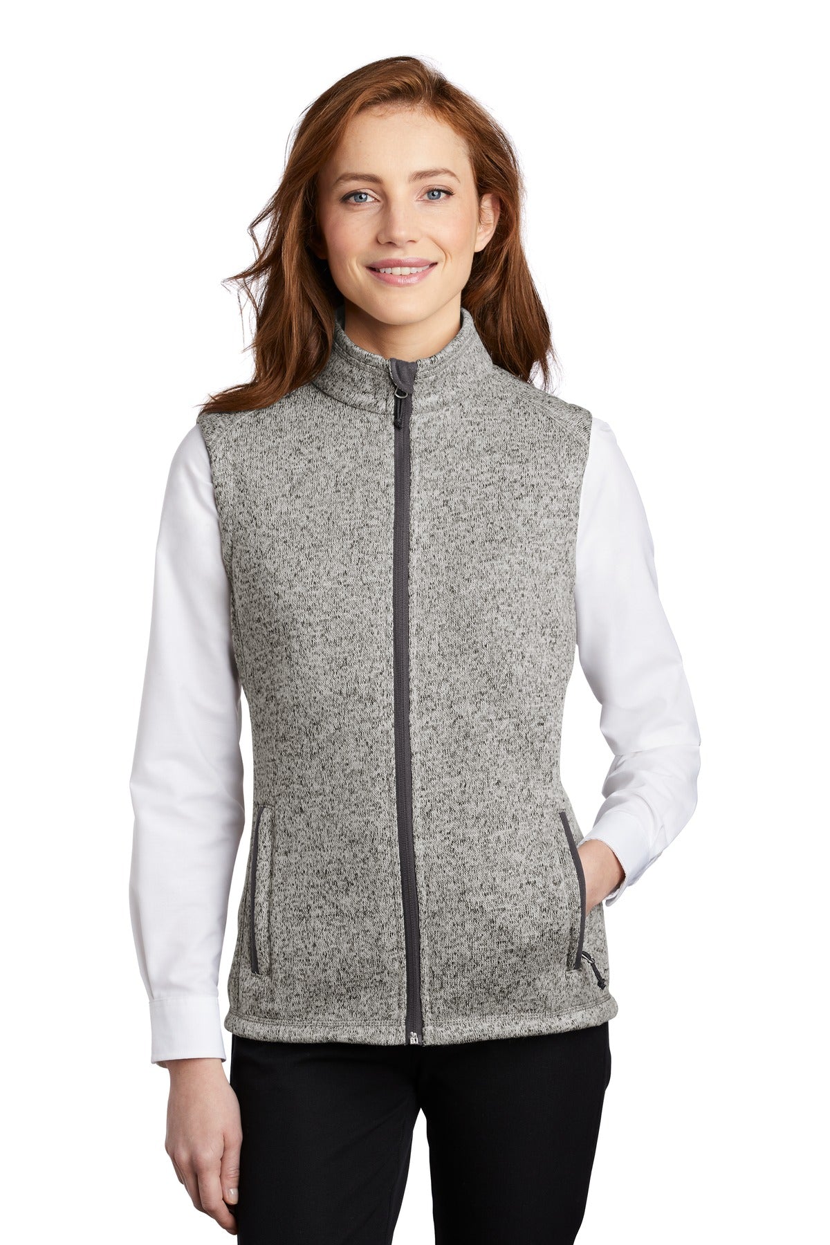 Port Authority  ®  Women's Sweater Fleece Vest L236