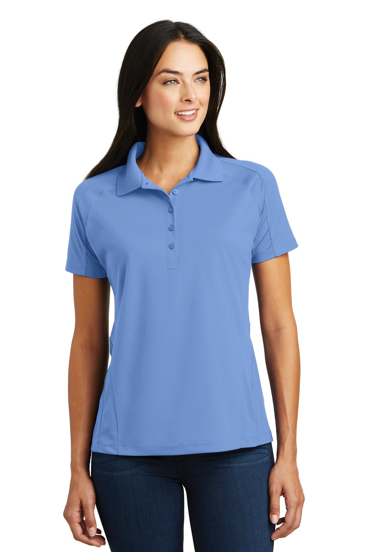 Sport-Tek ®  Women's Dri-Mesh ®  Pro Polo. L474