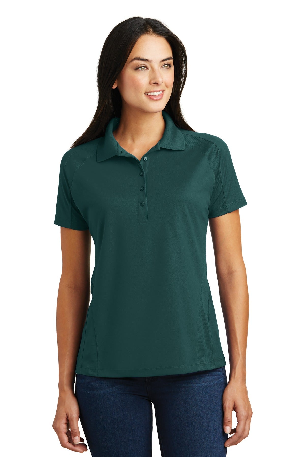 Sport-Tek ®  Women's Dri-Mesh ®  Pro Polo. L474