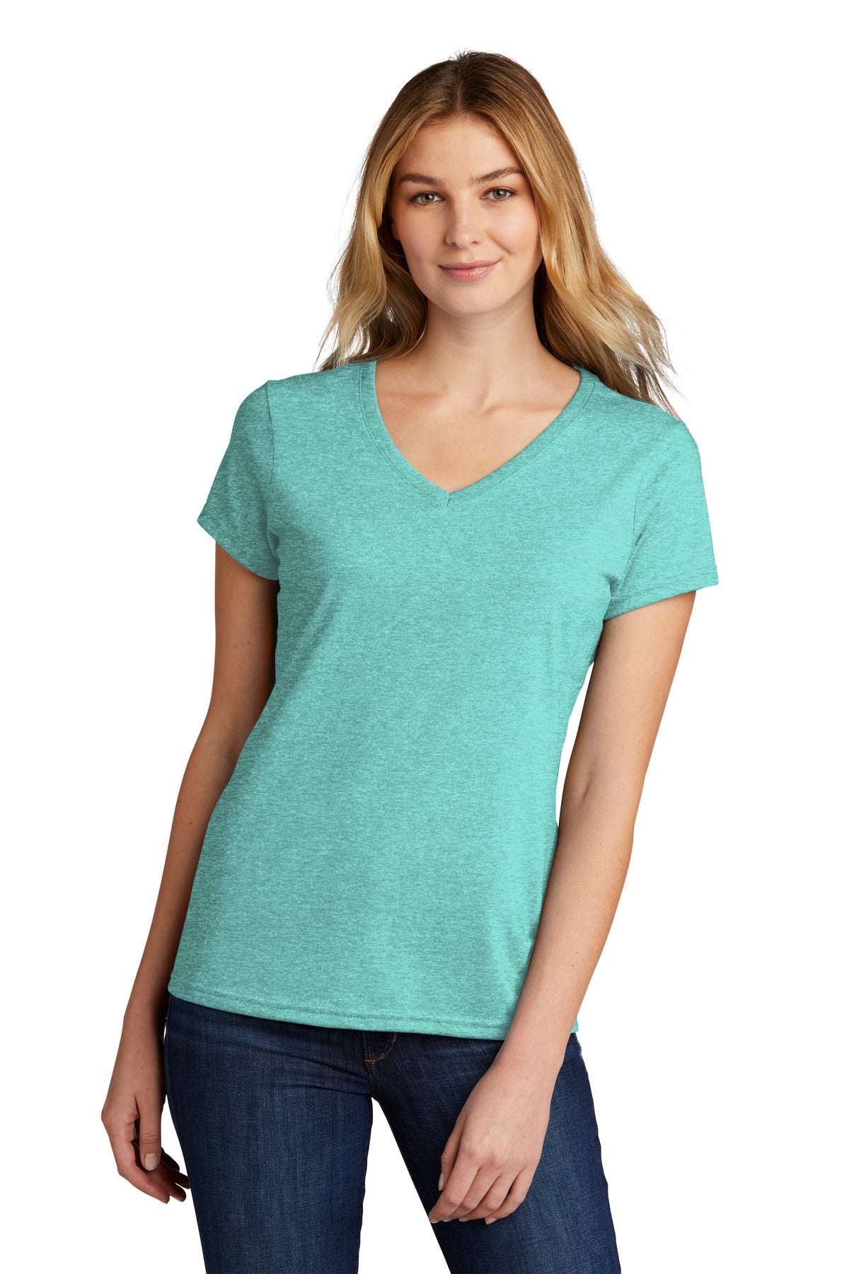 Port & Company  ®  Women's Tri-Blend V-Neck Tee. LPC330V