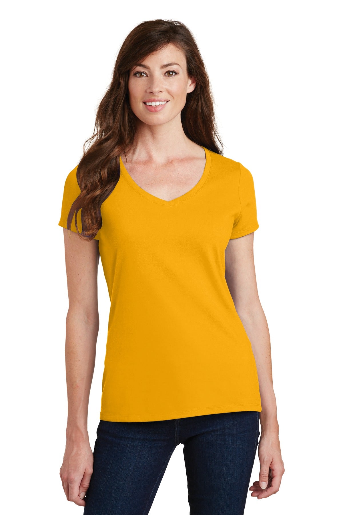 Port & Company ®  Women's Fan Favorite V-Neck Tee. LPC450V