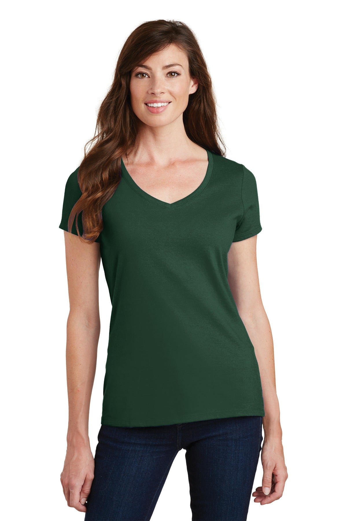 Port & Company ®  Women's Fan Favorite V-Neck Tee. LPC450V