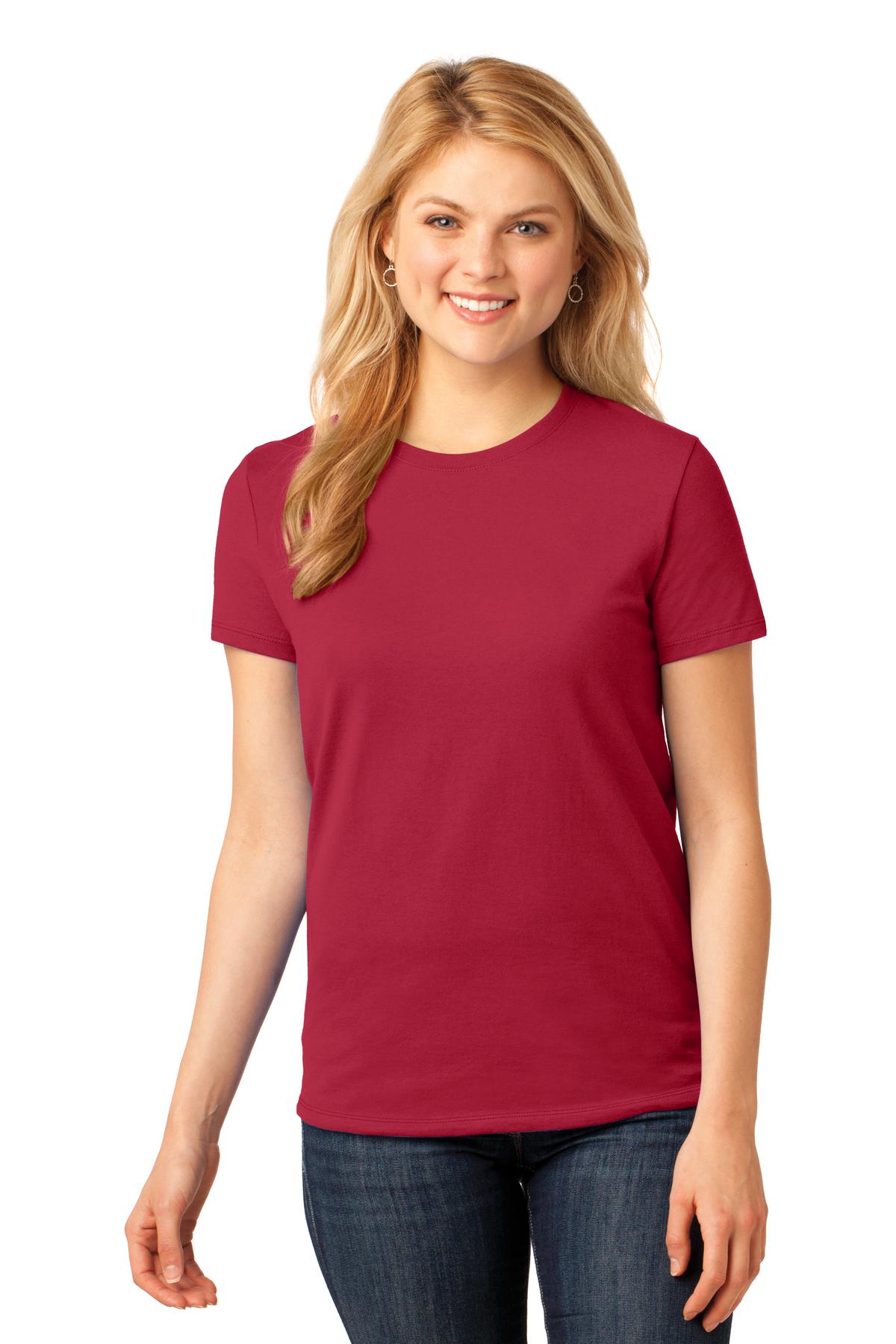 Port & Company ®  Women's Core Cotton Tee. LPC54