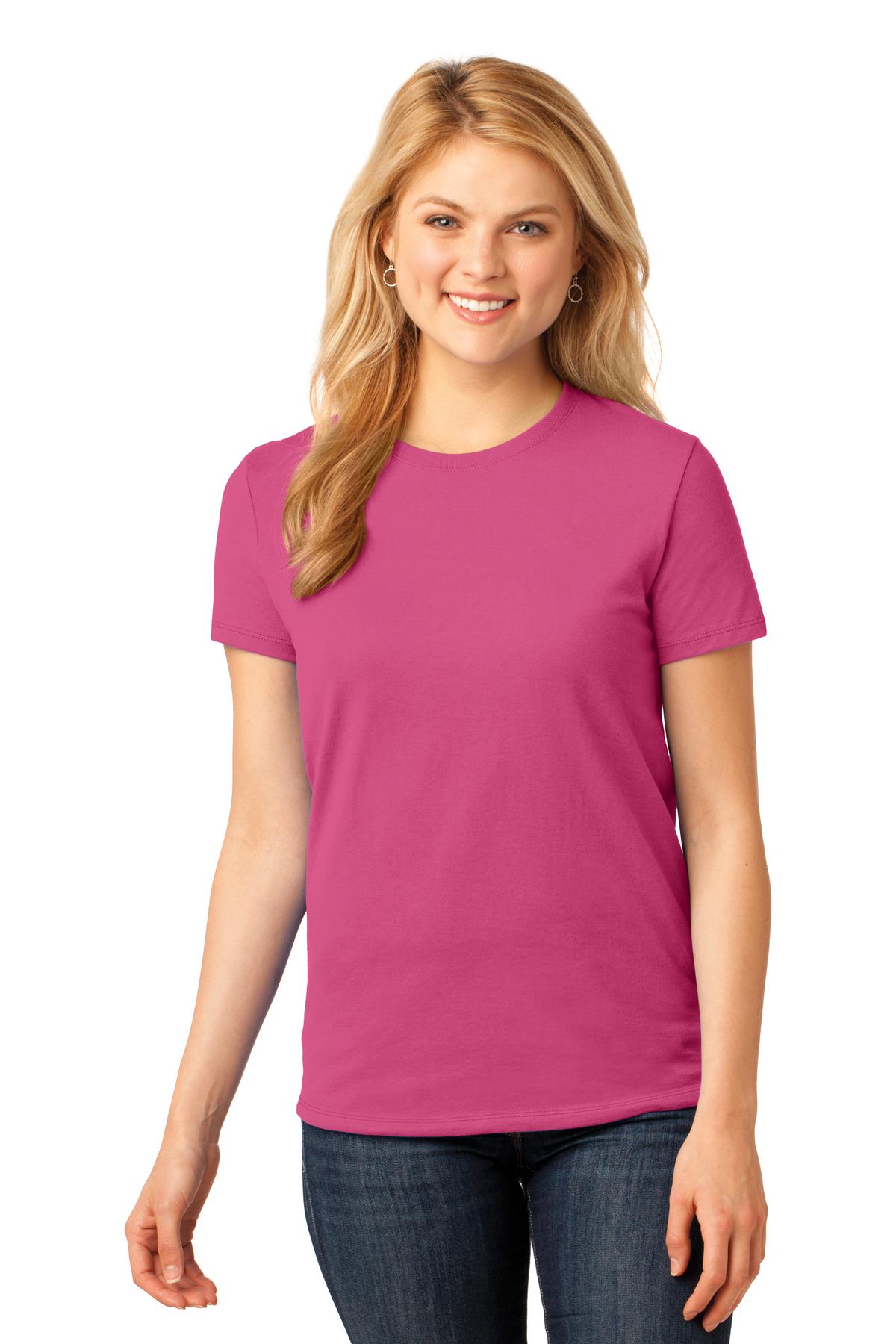 Port & Company ®  Women's Core Cotton Tee. LPC54