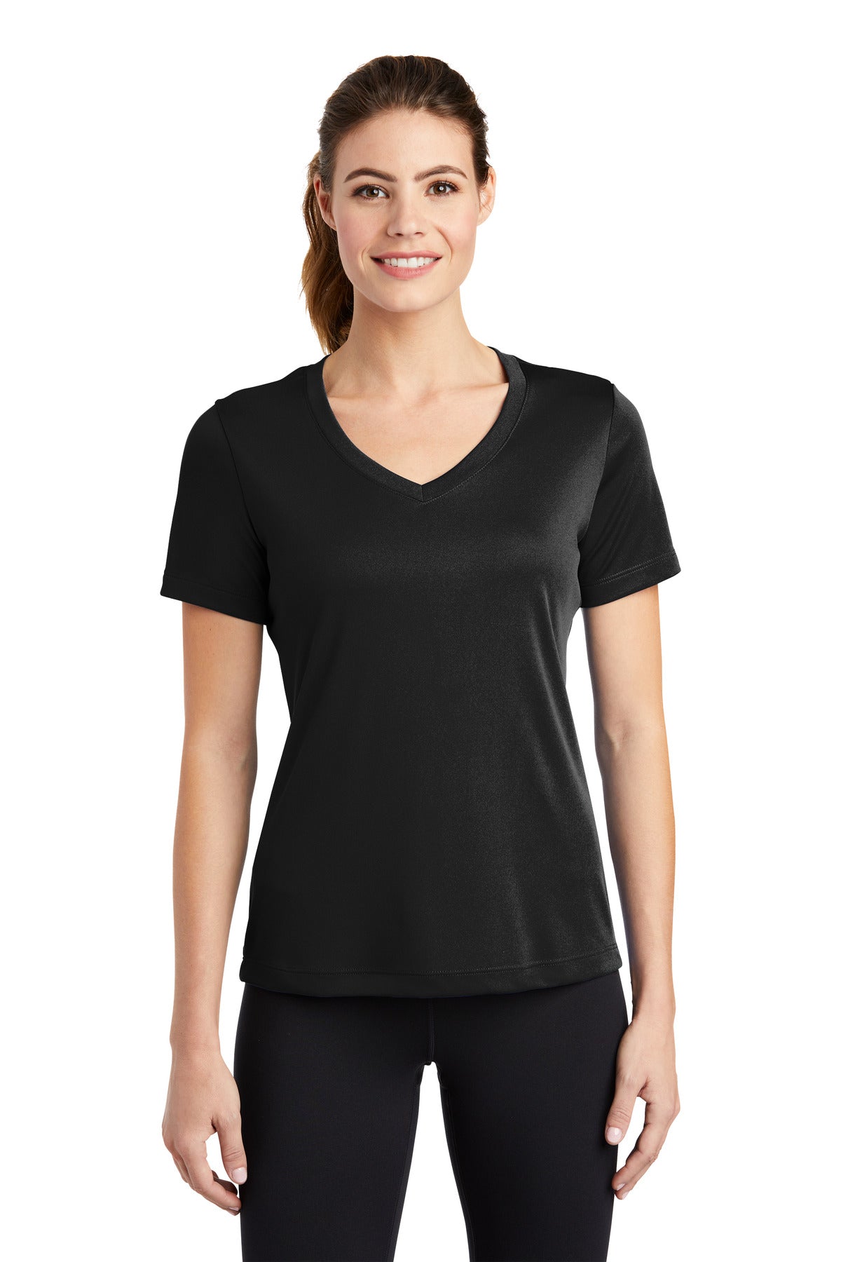 Sport-Tek ®  Women's PosiCharge ®  Competitor™ V-Neck Tee. LST353