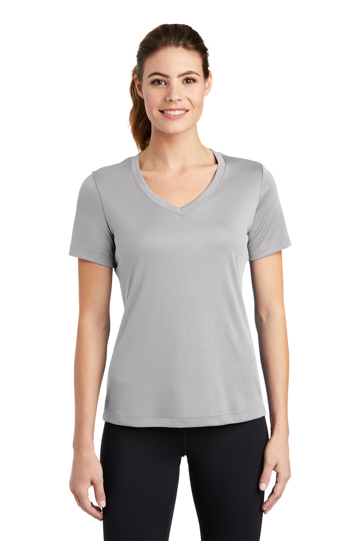 Sport-Tek ®  Women's PosiCharge ®  Competitor™ V-Neck Tee. LST353