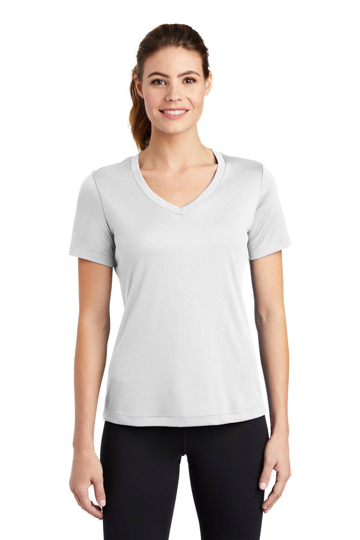 Sport-Tek ®  Women's PosiCharge ®  Competitor™ V-Neck Tee. LST353