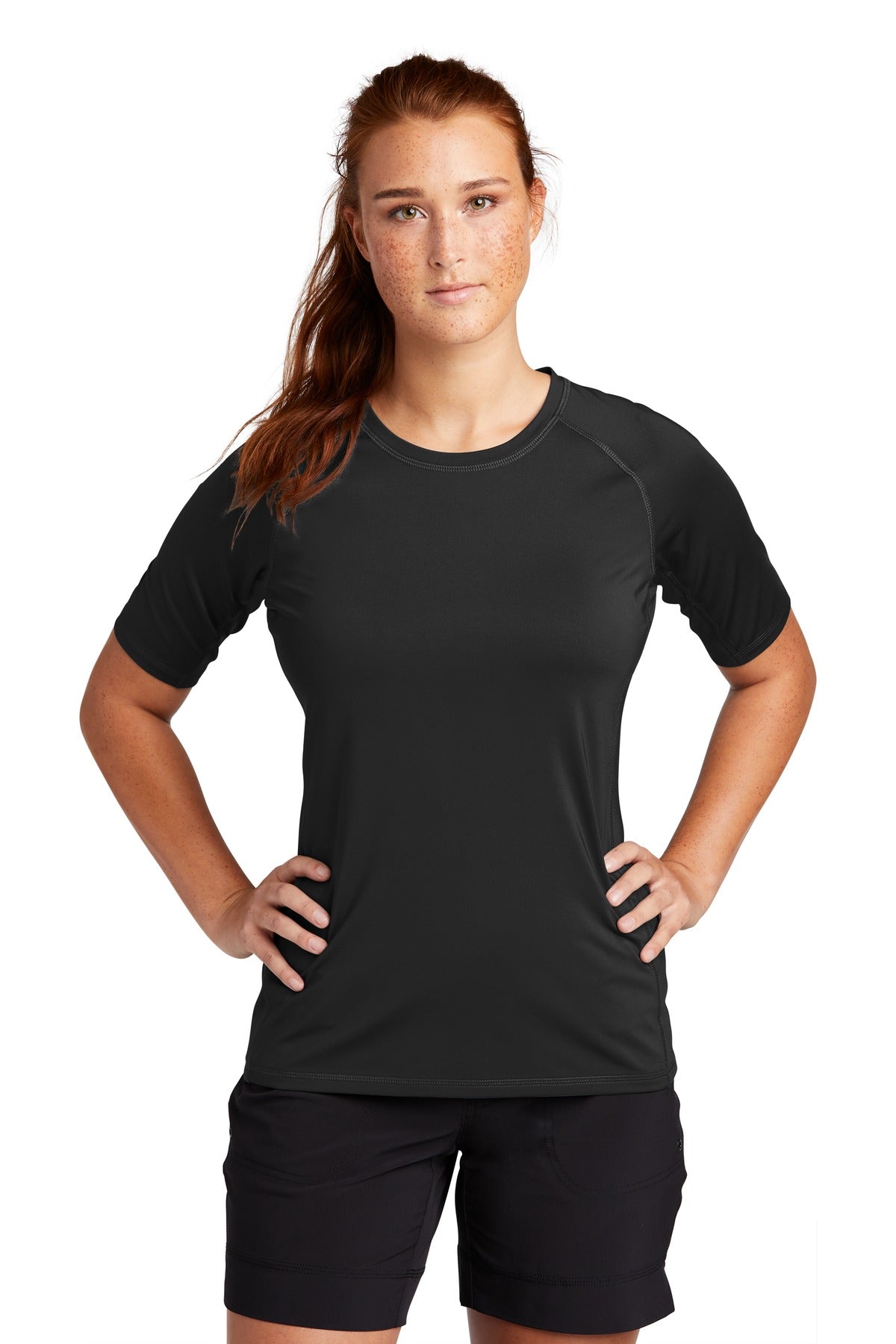 Sport-Tek  ®  Women's Rashguard Tee. LST470