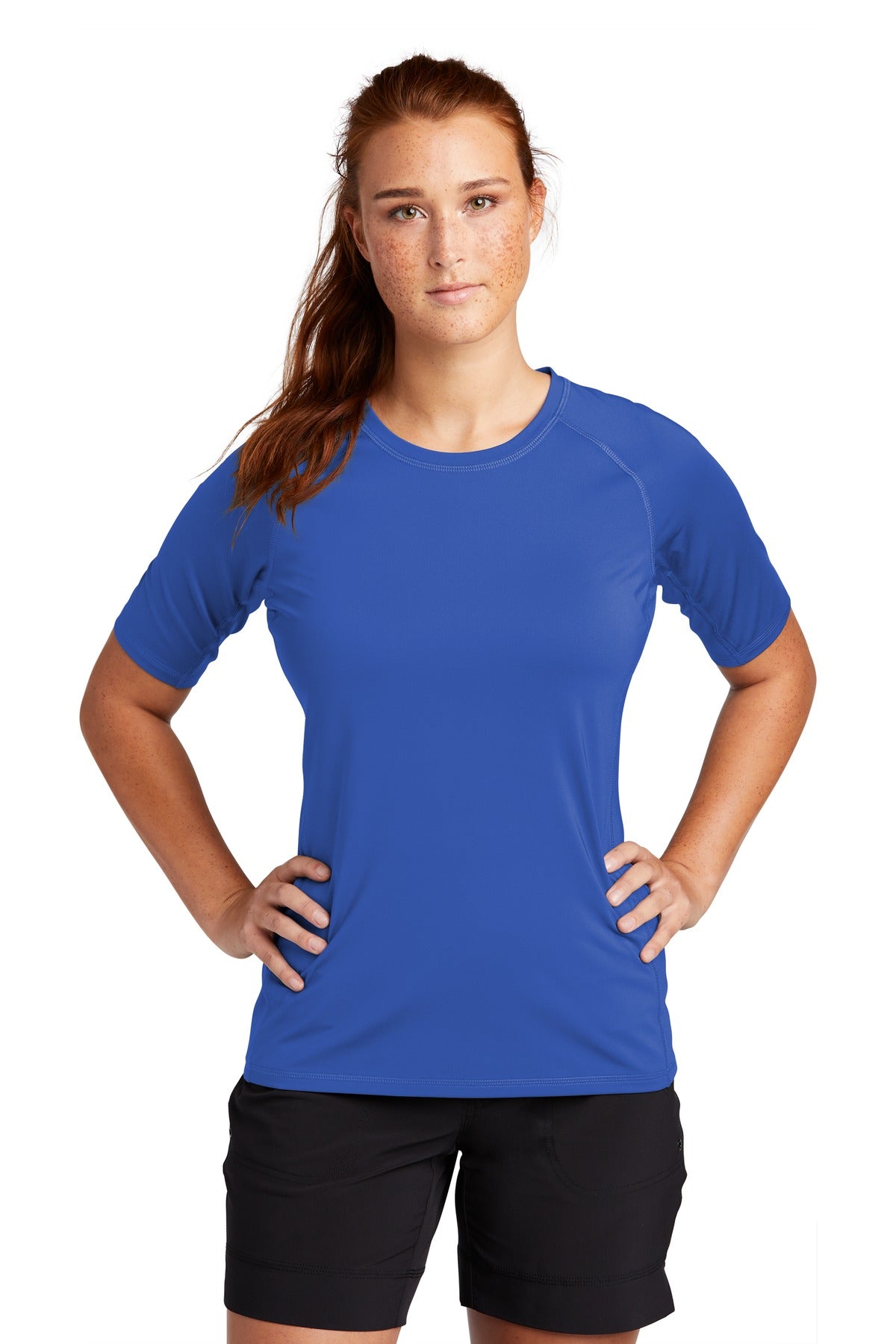 Sport-Tek  ®  Women's Rashguard Tee. LST470