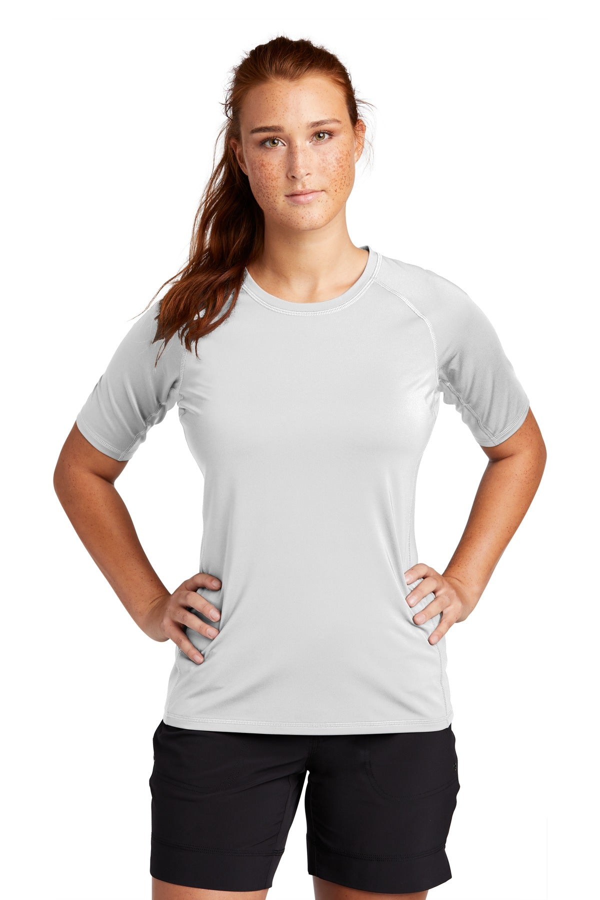 Sport-Tek  ®  Women's Rashguard Tee. LST470