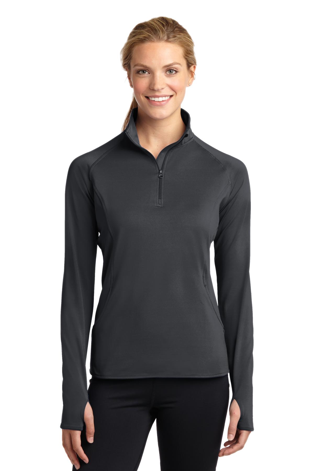 Sport-Tek ®  Women's Sport-Wick ®  Stretch 1/4-Zip Pullover. LST850