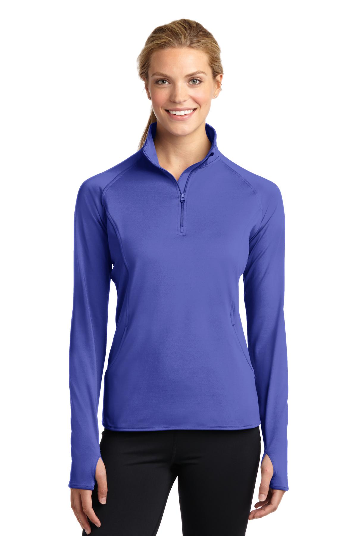 Sport-Tek ®  Women's Sport-Wick ®  Stretch 1/4-Zip Pullover. LST850