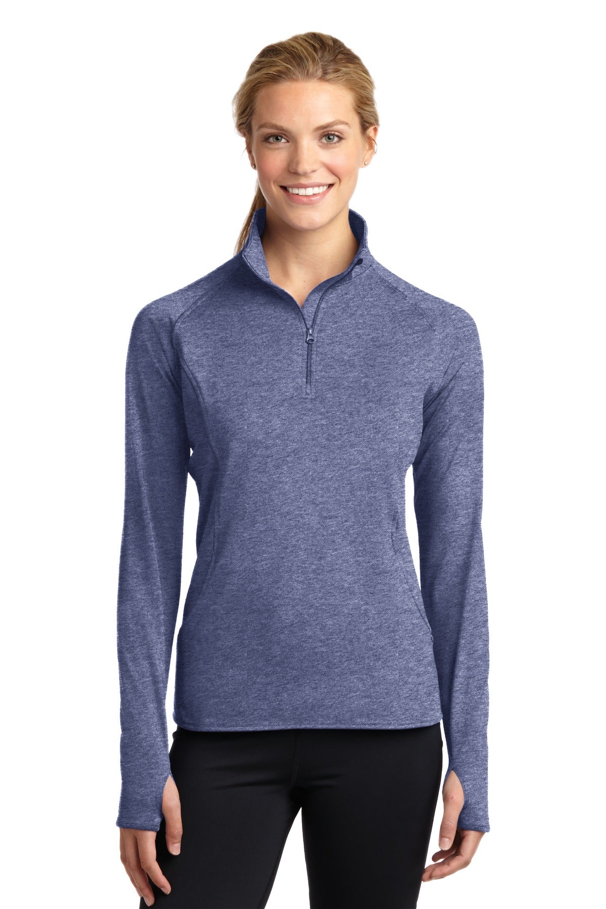 Sport-Tek ®  Women's Sport-Wick ®  Stretch 1/4-Zip Pullover. LST850