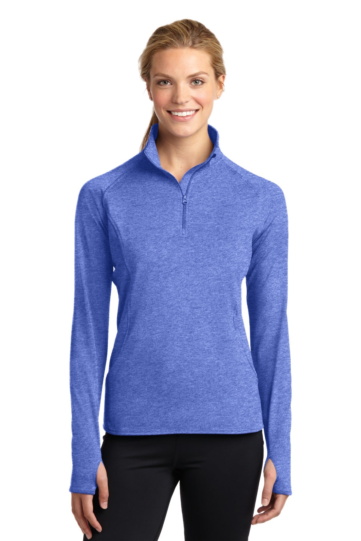 Sport-Tek ®  Women's Sport-Wick ®  Stretch 1/4-Zip Pullover. LST850