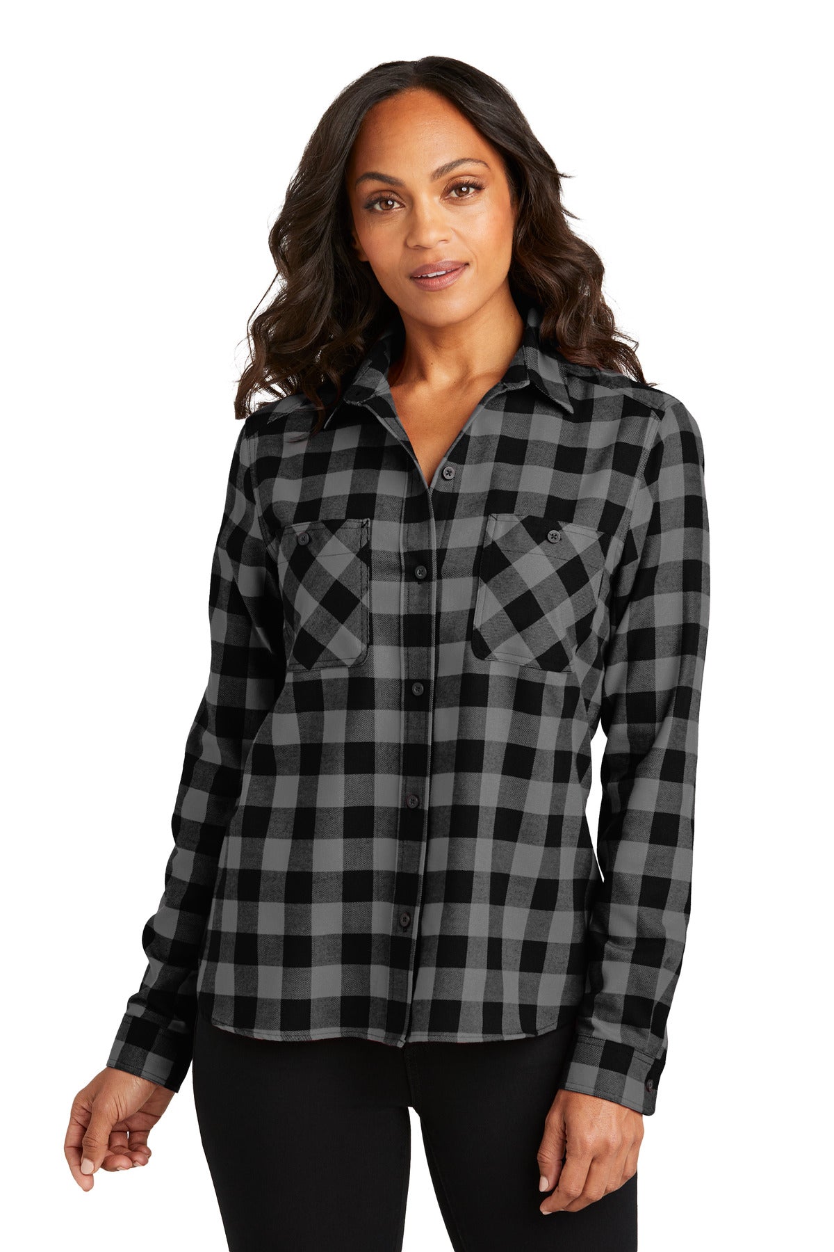 Port Authority ®  Women's Plaid Flannel Shirt LW669