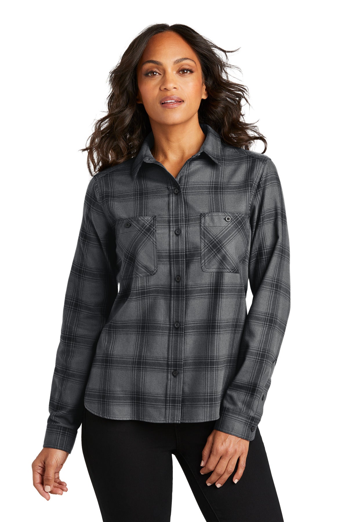 Port Authority ®  Women's Plaid Flannel Shirt LW669