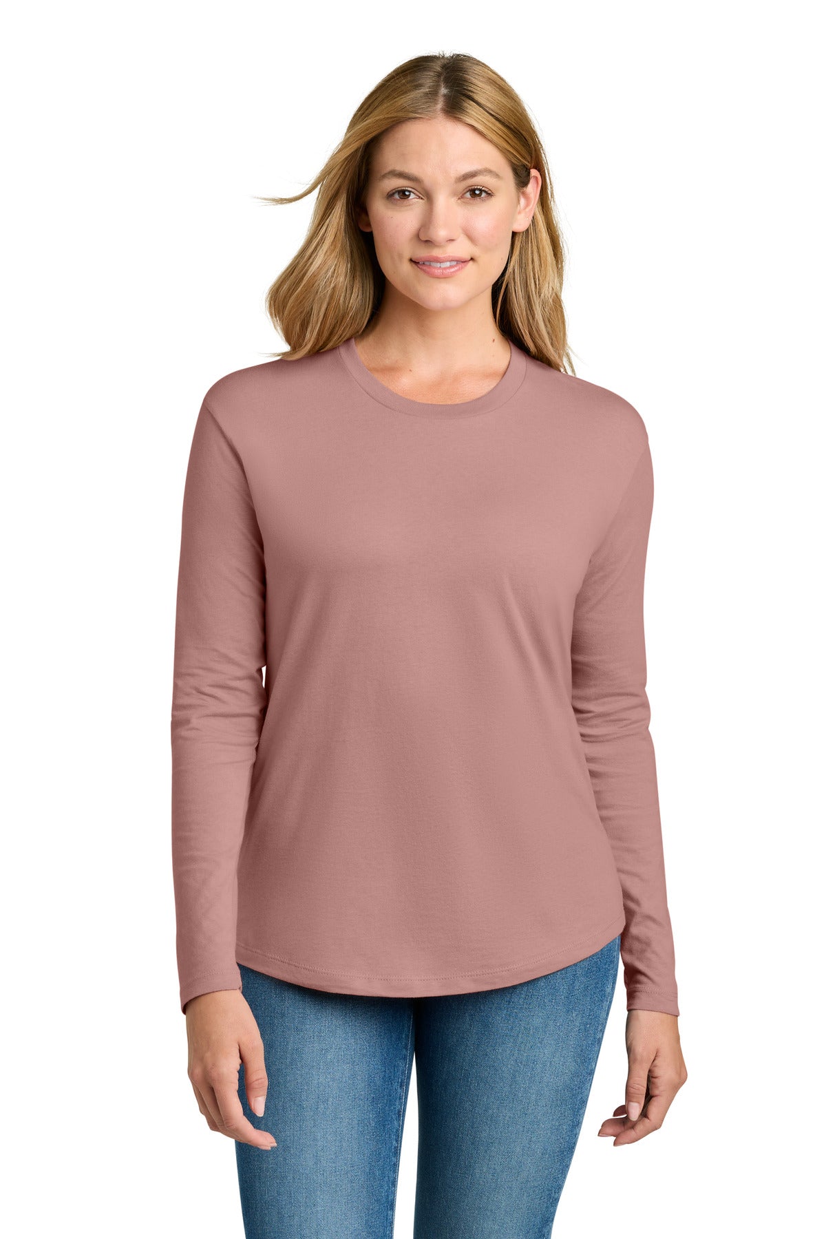 Next Level Apparel Women's Cotton Relaxed Long Sleeve Tee NL3911