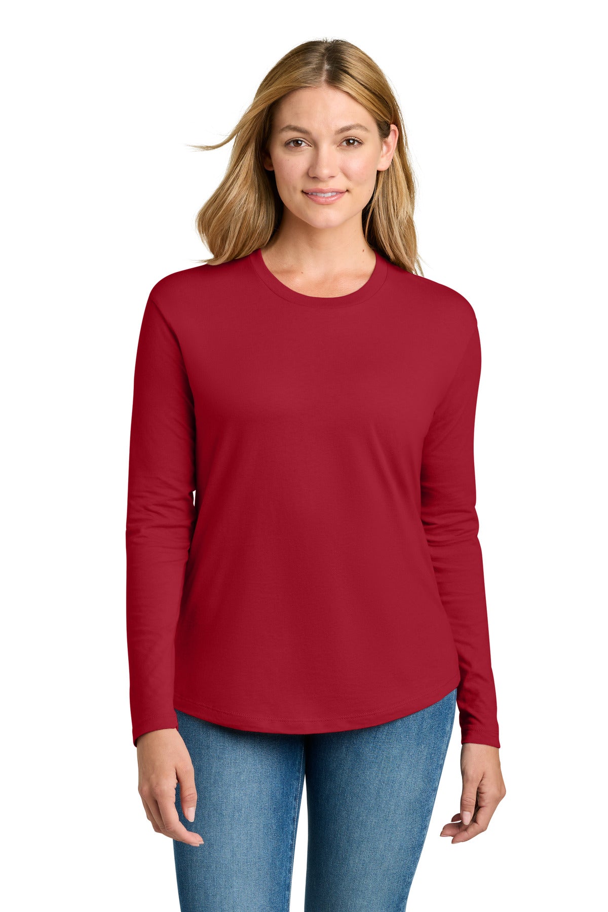 Next Level Apparel Women's Cotton Relaxed Long Sleeve Tee NL3911