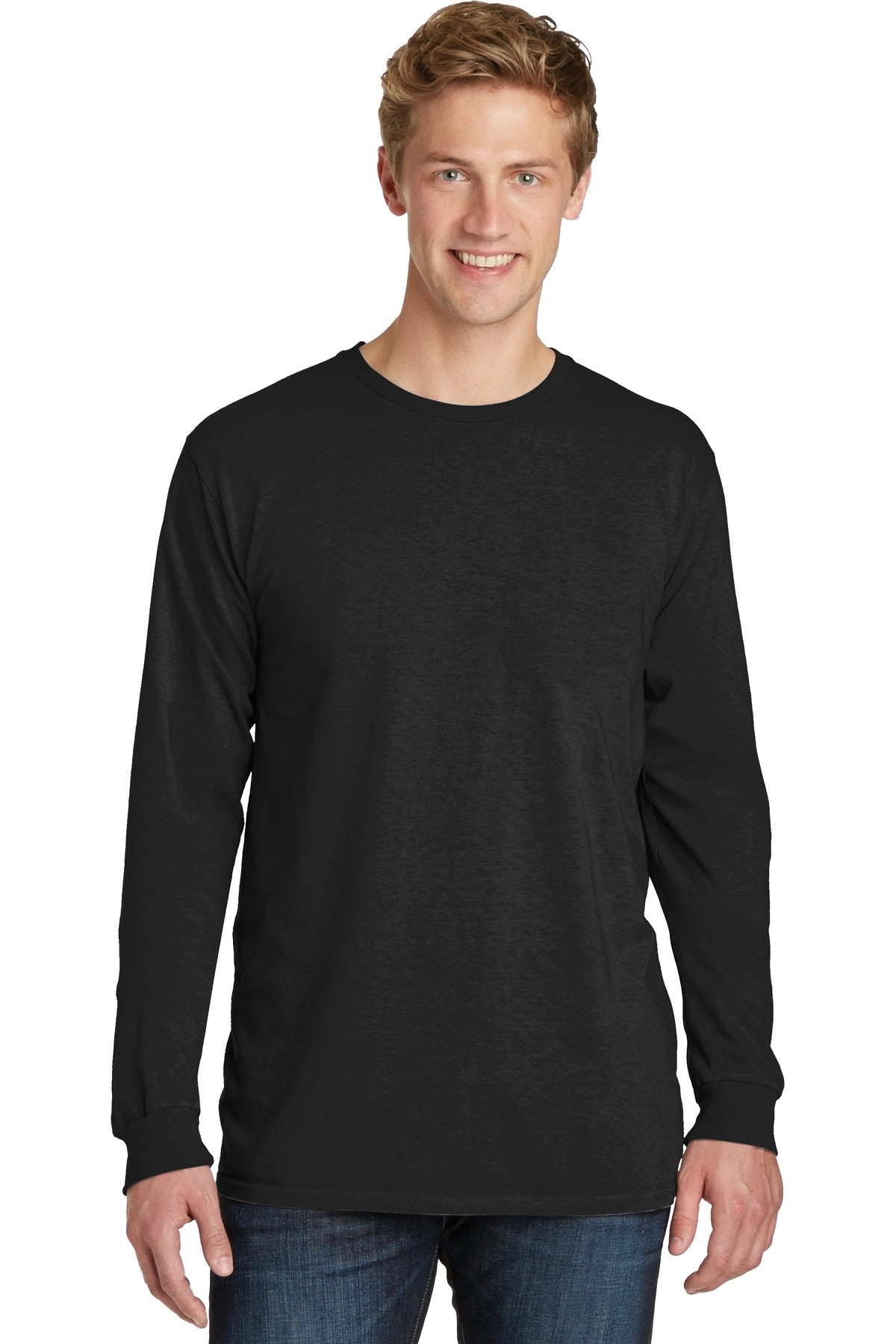 Port & Company ®  Beach Wash ®  Garment-Dyed Long Sleeve Tee PC099LS