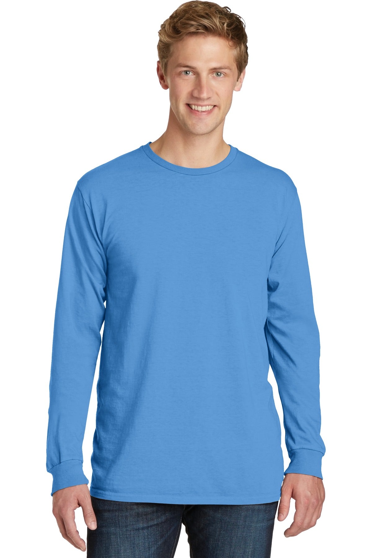 Port & Company ®  Beach Wash ®  Garment-Dyed Long Sleeve Tee PC099LS