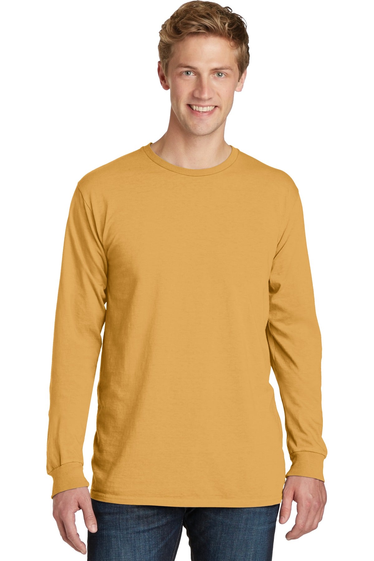 Port & Company ®  Beach Wash ®  Garment-Dyed Long Sleeve Tee PC099LS