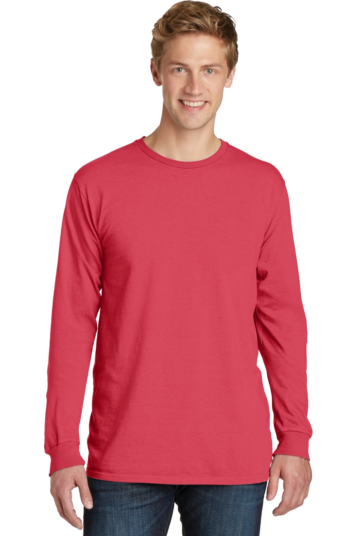 Port & Company ®  Beach Wash ®  Garment-Dyed Long Sleeve Tee PC099LS