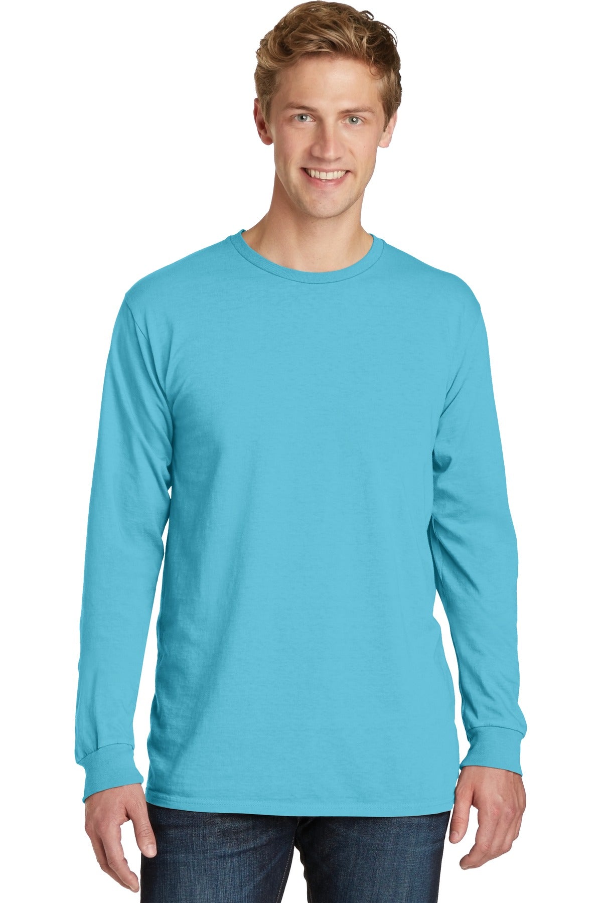 Port & Company ®  Beach Wash ®  Garment-Dyed Long Sleeve Tee PC099LS