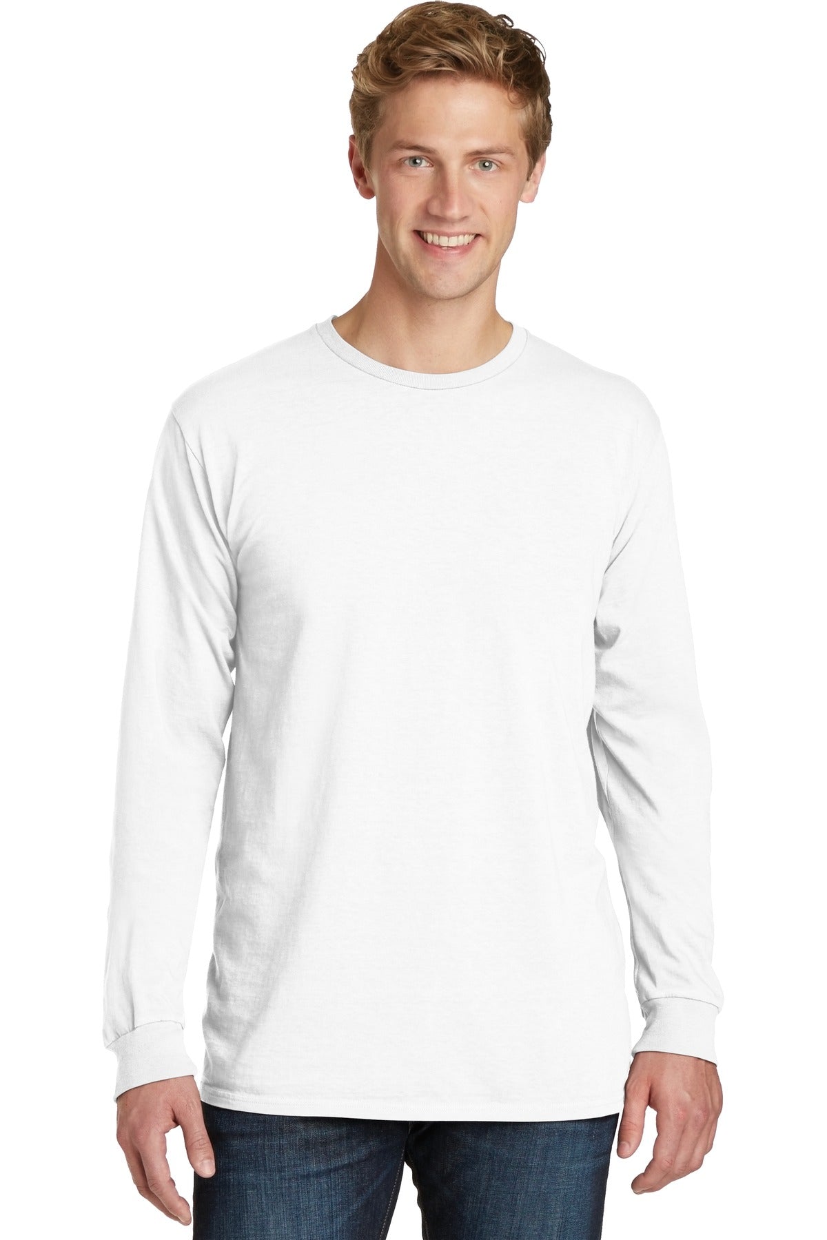 Port & Company ®  Beach Wash ®  Garment-Dyed Long Sleeve Tee PC099LS