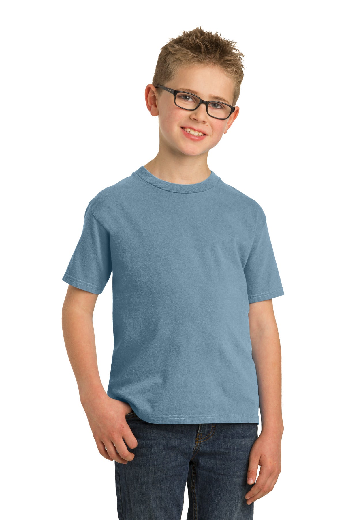 Port & Company ®  Youth Beach Wash ®  Garment-Dyed Tee. PC099Y