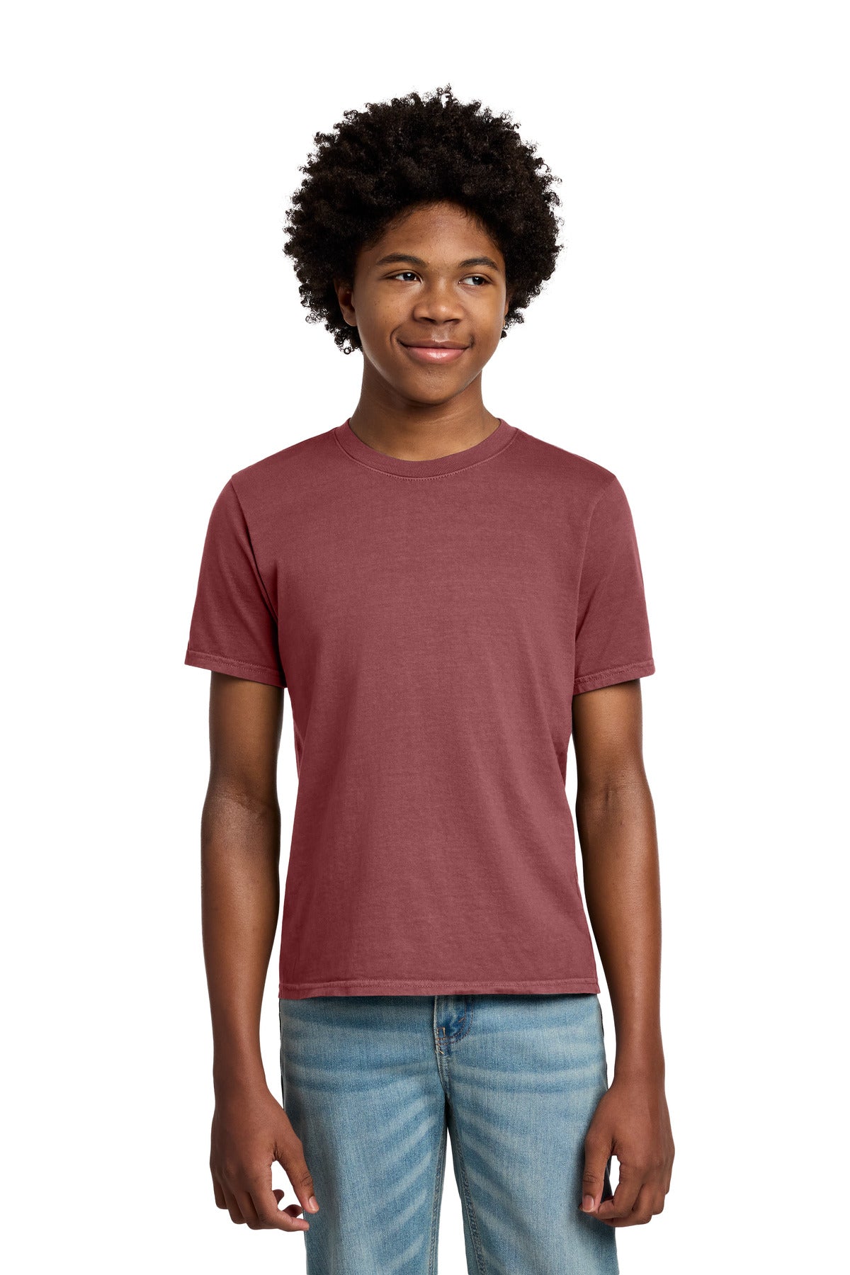 Port & Co Youth Beach Wash Garment-Dyed Tee. PC099Y